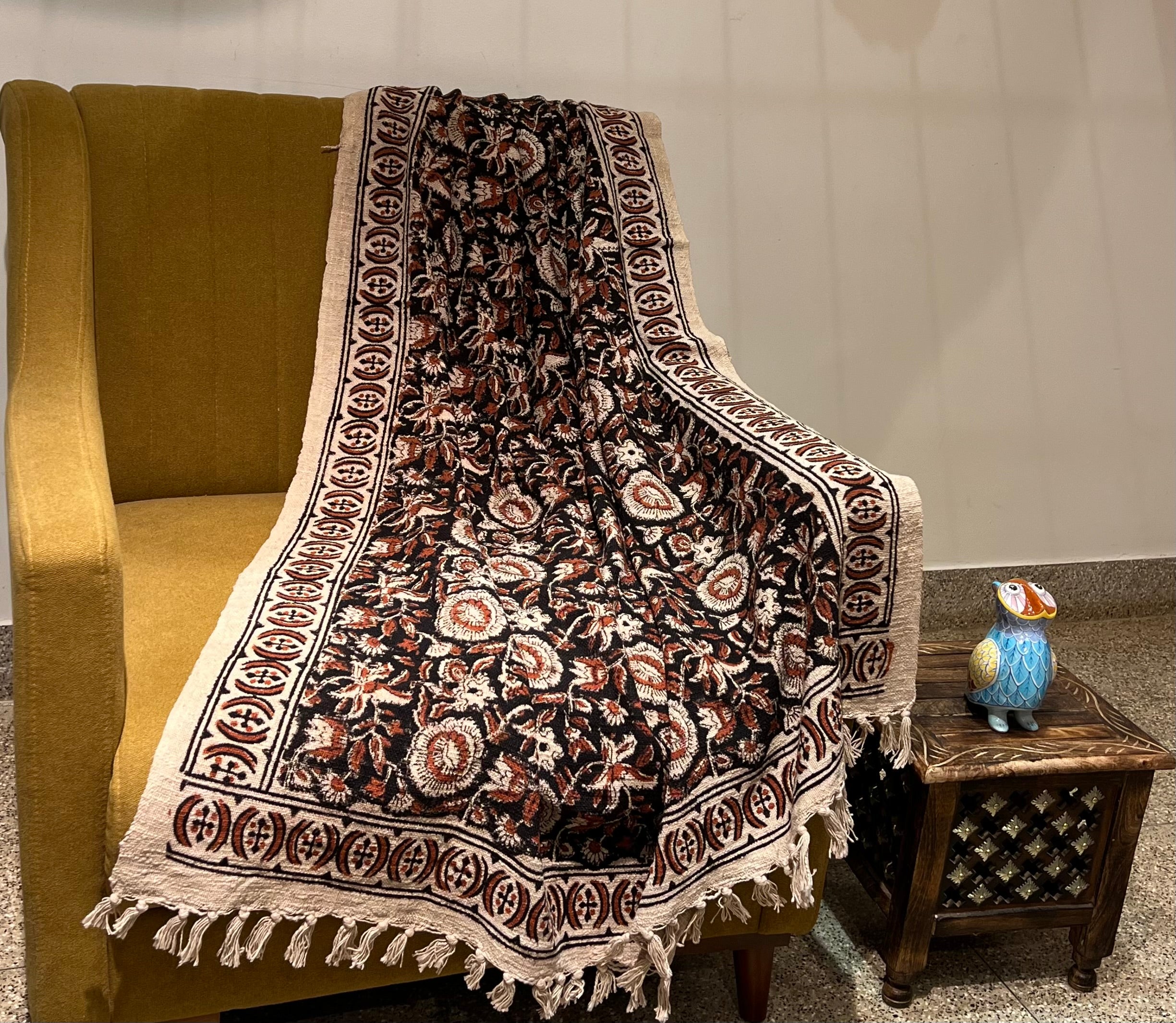 Printed Sofa Throw