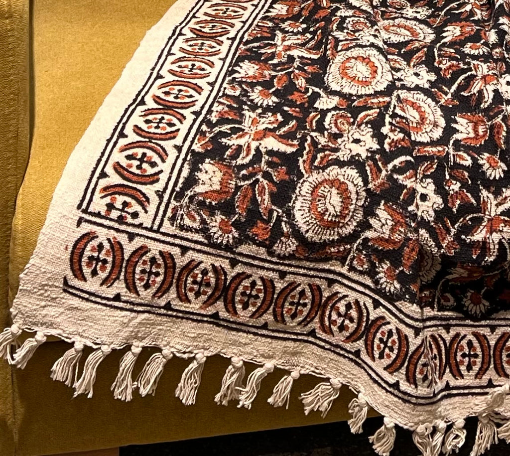 Printed Sofa Throw