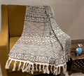 Printed Sofa Throw