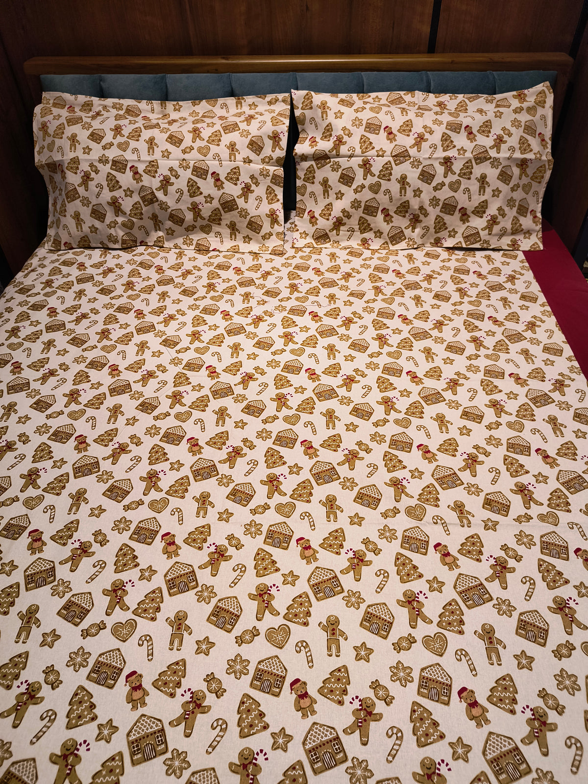 XMAS THEME KING SIZE BEDSHEETS