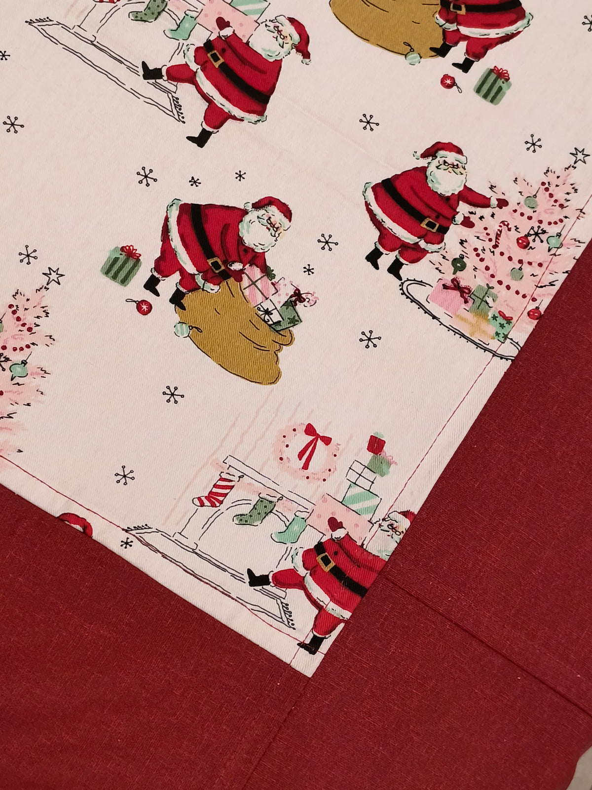 XMAS THEME KING SIZE BEDSHEETS