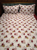 XMAS THEME KING SIZE BEDSHEETS