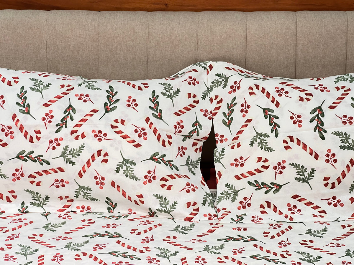 XMAS THEME KING SIZE BEDSHEETS