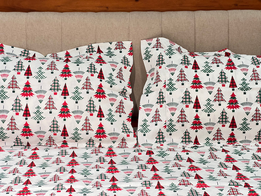 XMAS THEME KING SIZE BEDSHEETS