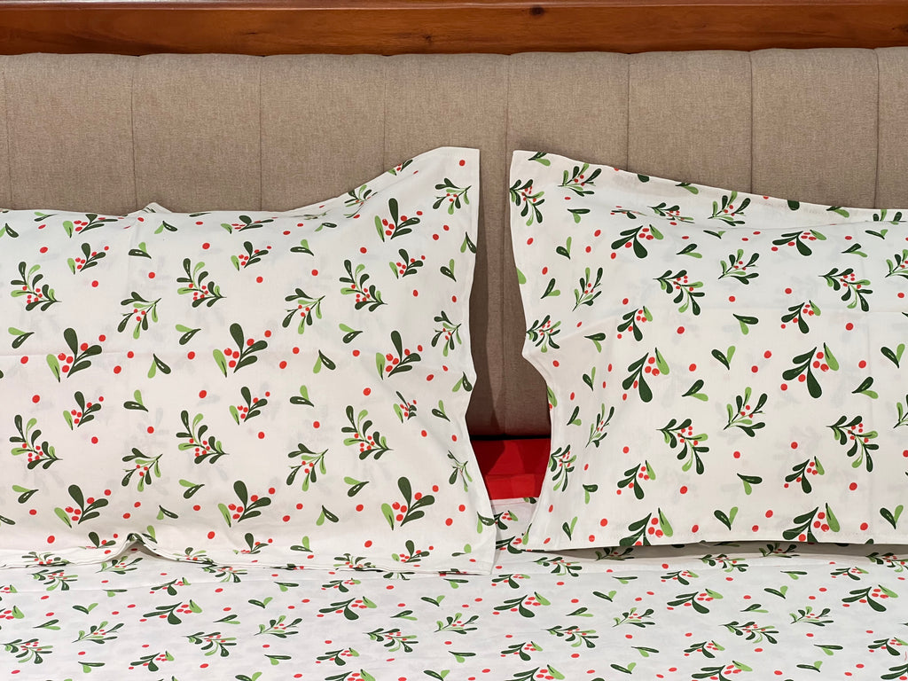 XMAS THEME KING SIZE BEDSHEETS