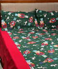 XMAS THEME KING SIZE BEDSHEETS