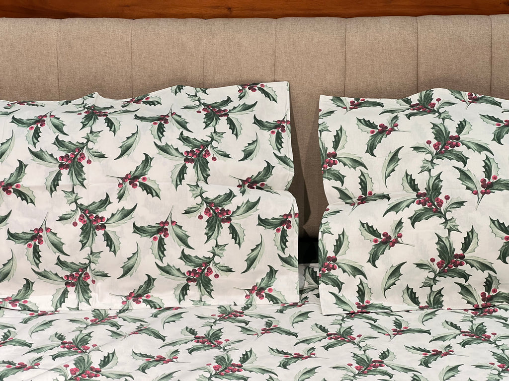XMAS THEME KING SIZE BEDSHEETS