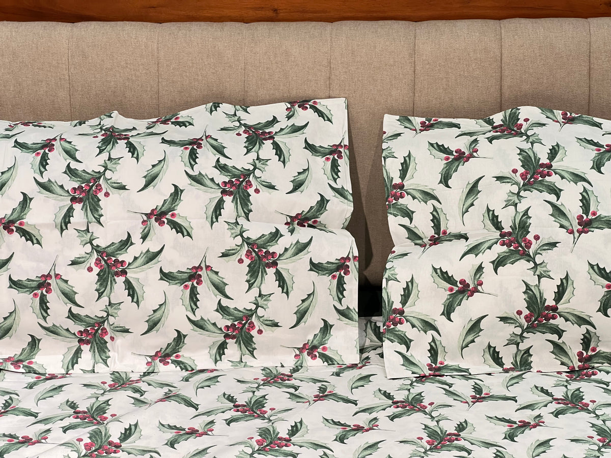 XMAS THEME KING SIZE BEDSHEETS