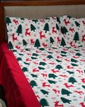 XMAS THEME KING SIZE BEDSHEETS