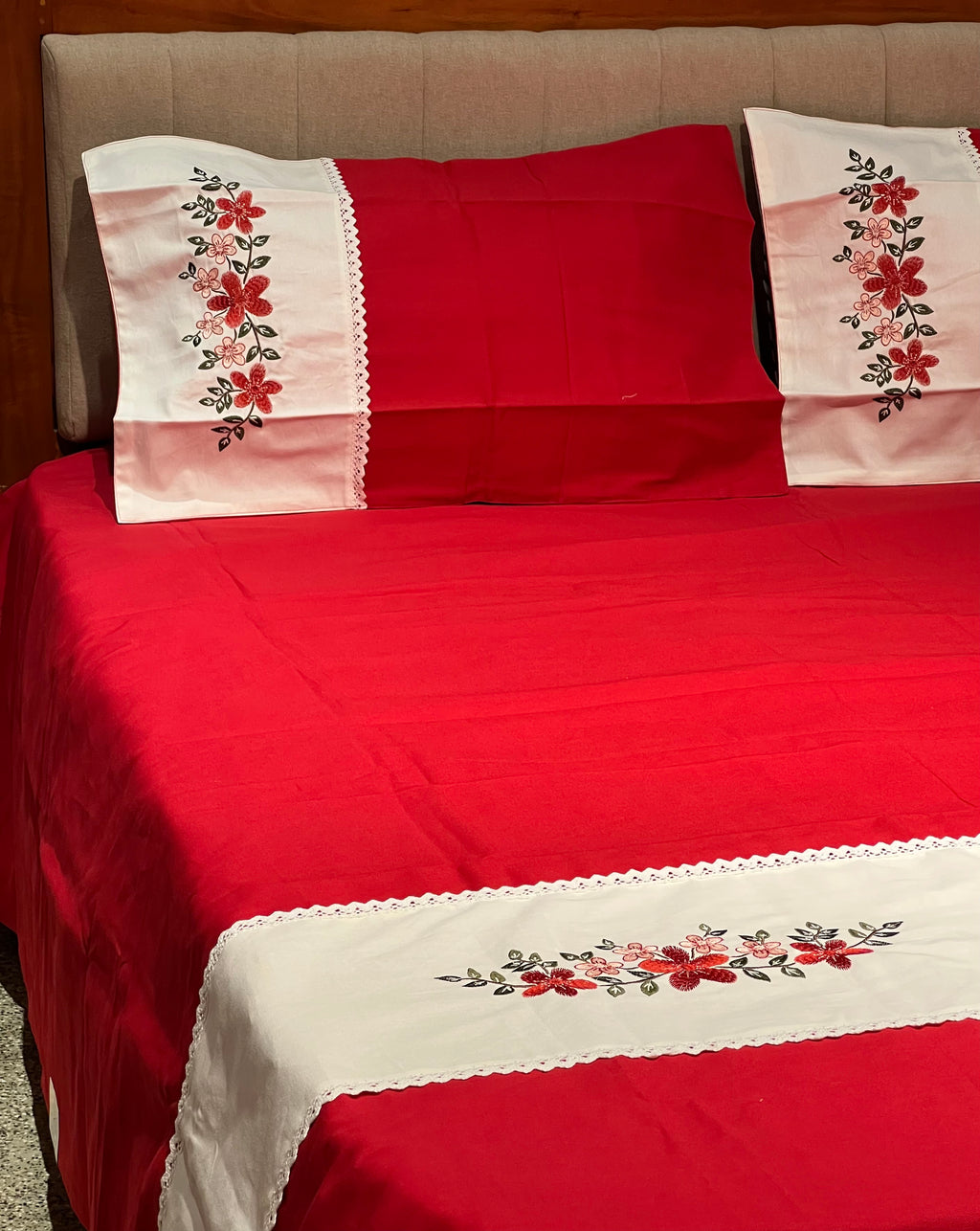 King size lace bedsheets