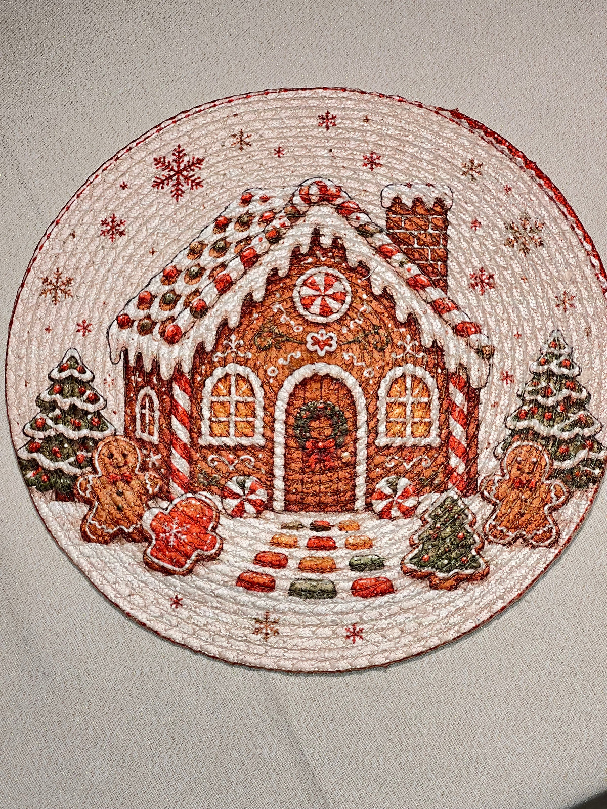 Xmas theme placemat
