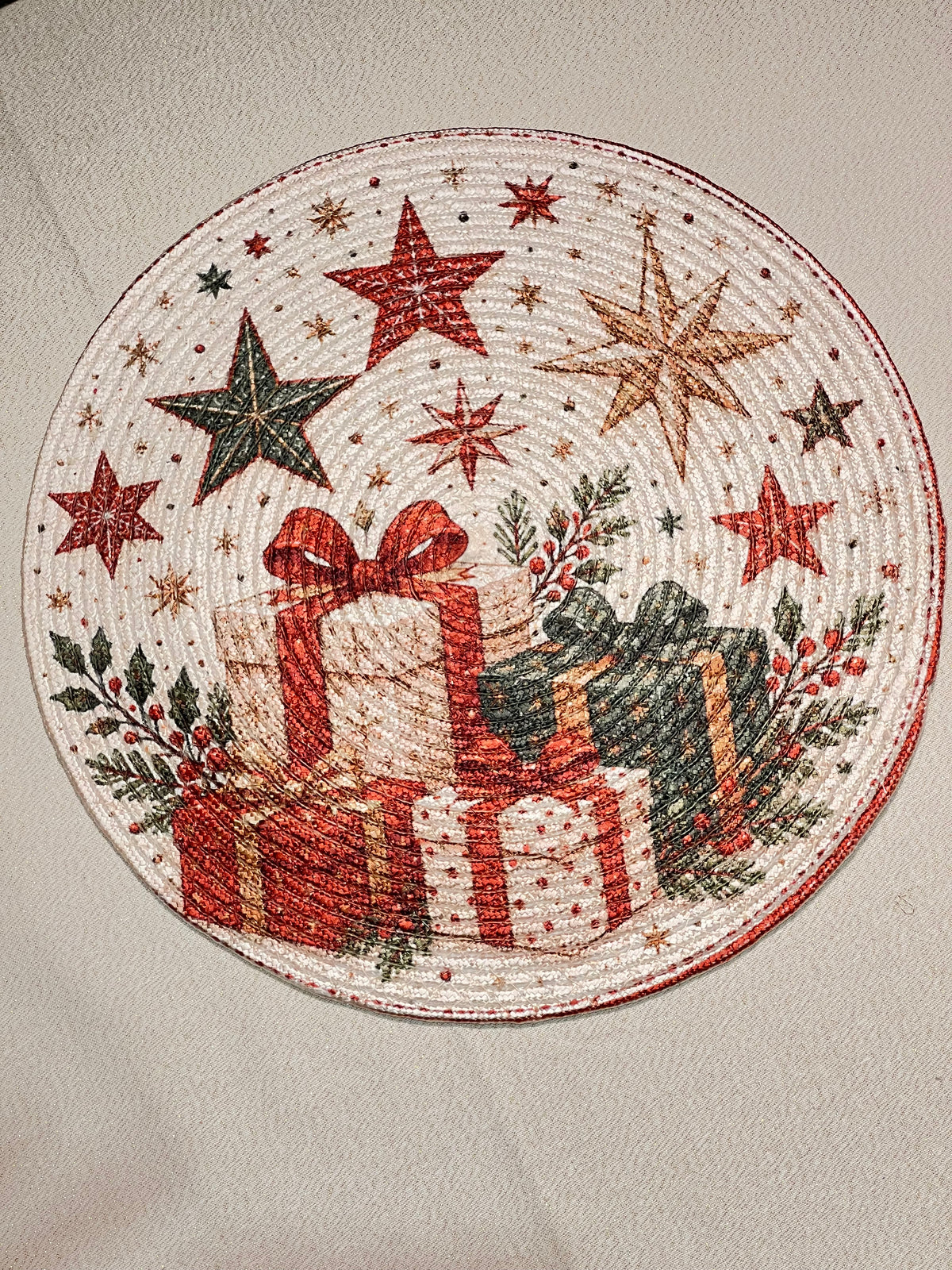 Xmas theme placemat