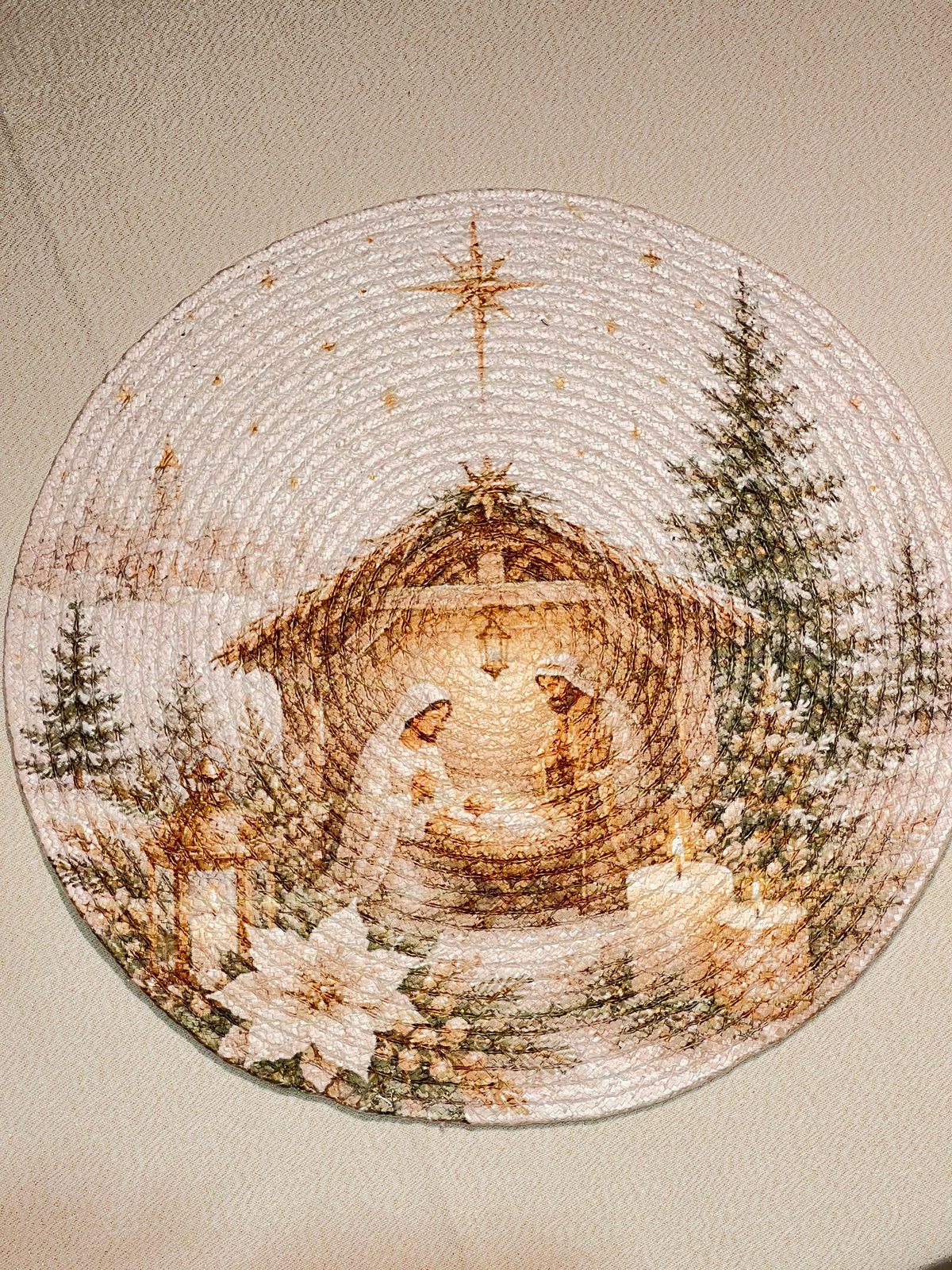 Xmas theme placemat