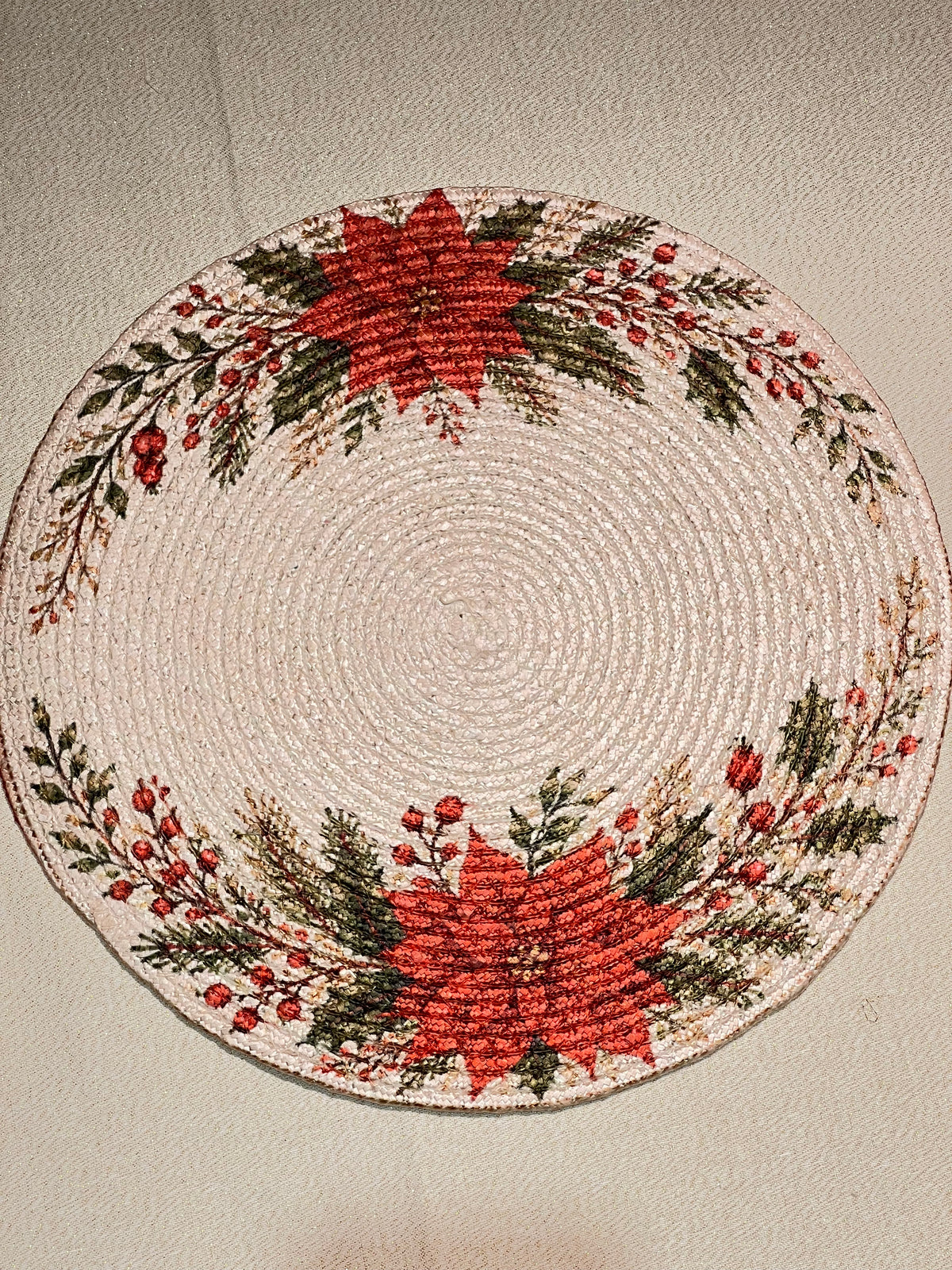 Xmas theme placemat