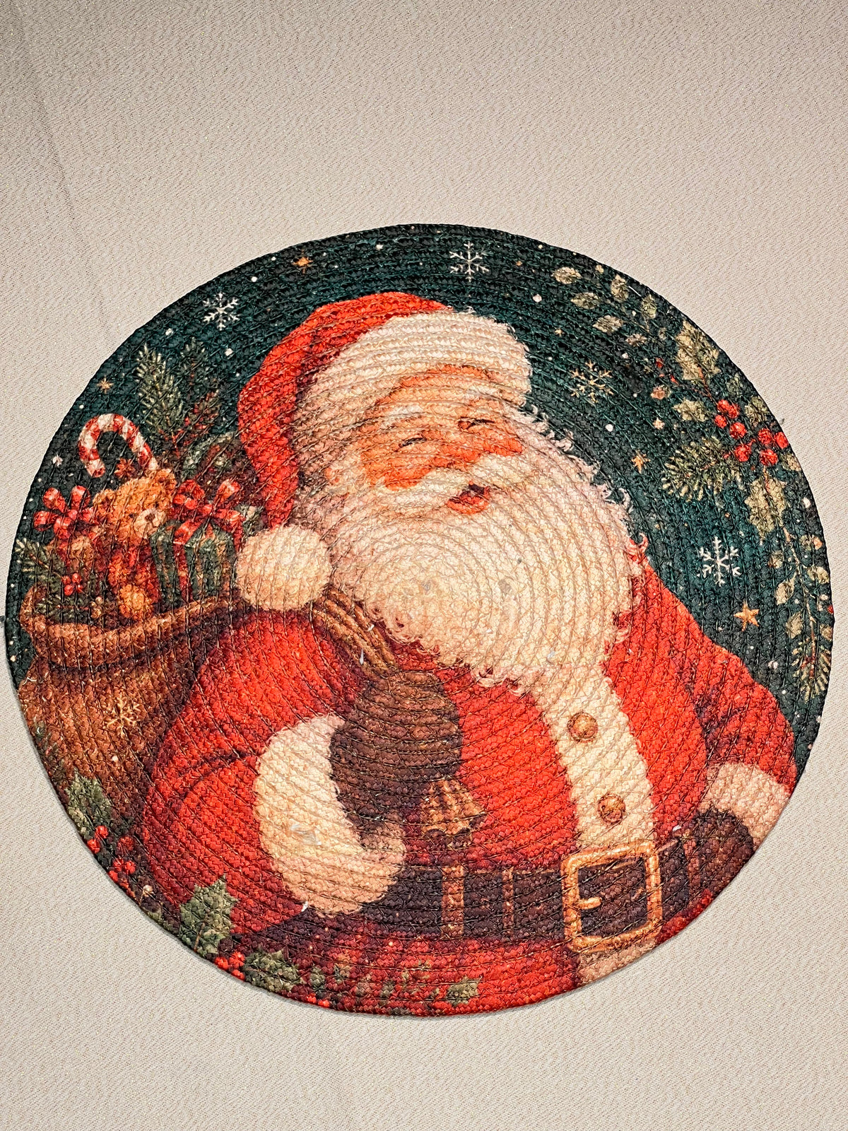 Xmas theme placemat