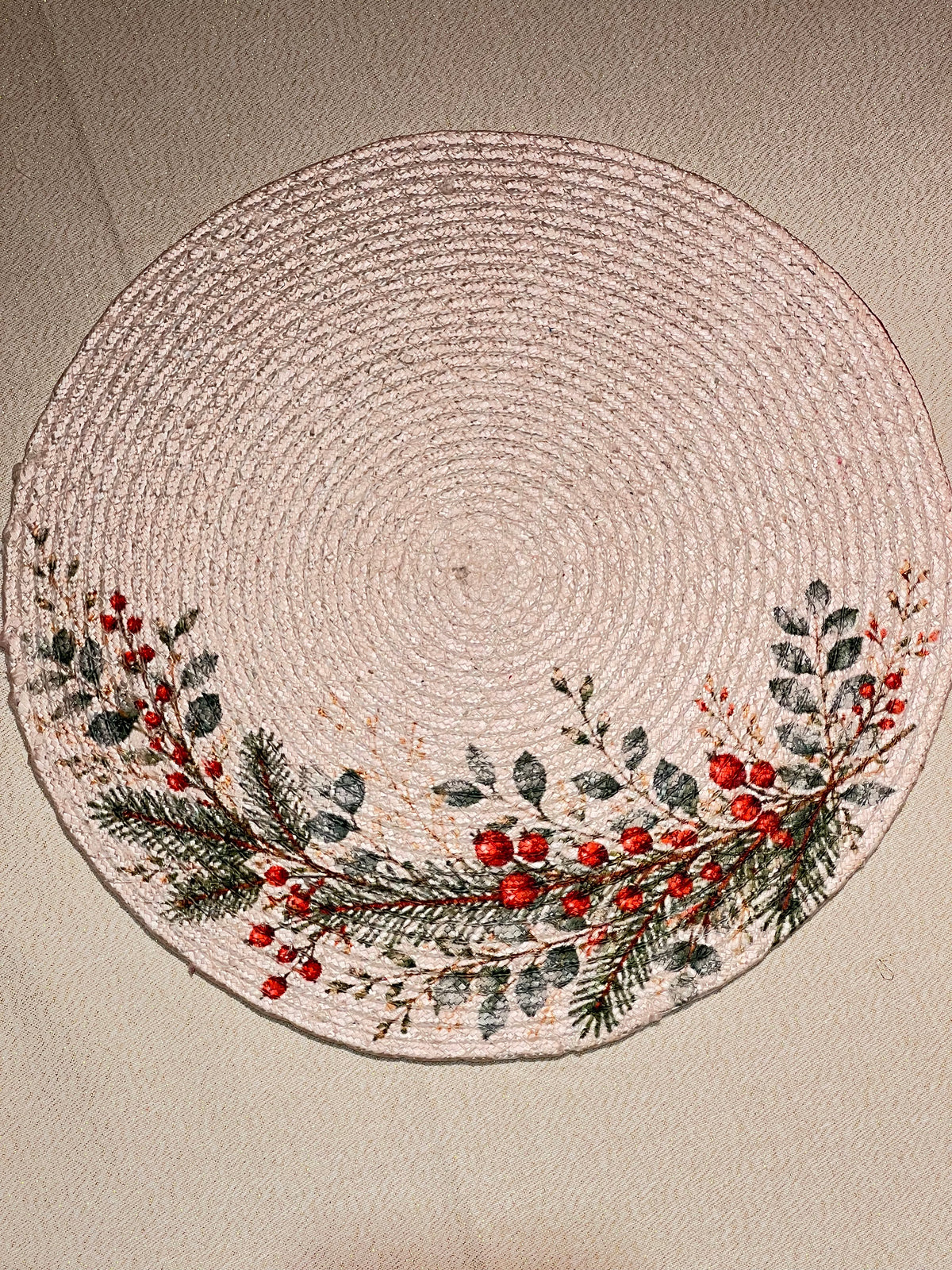 Xmas theme placemat