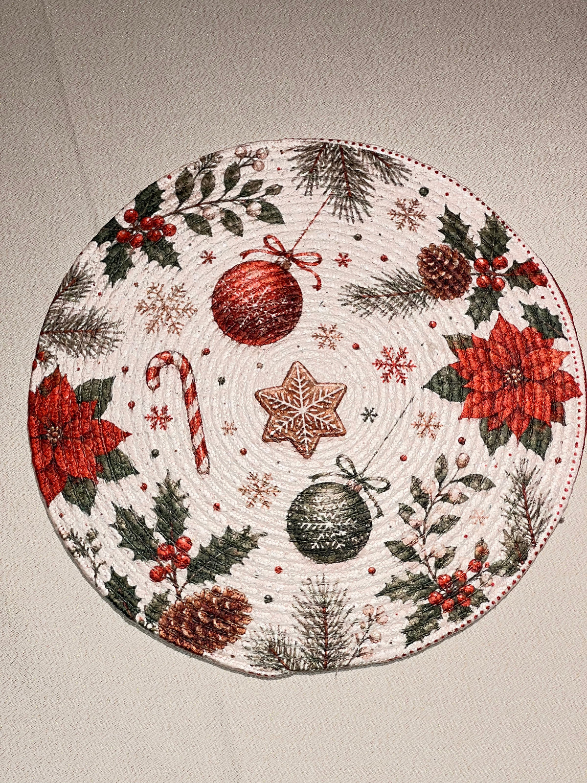 Xmas theme placemat