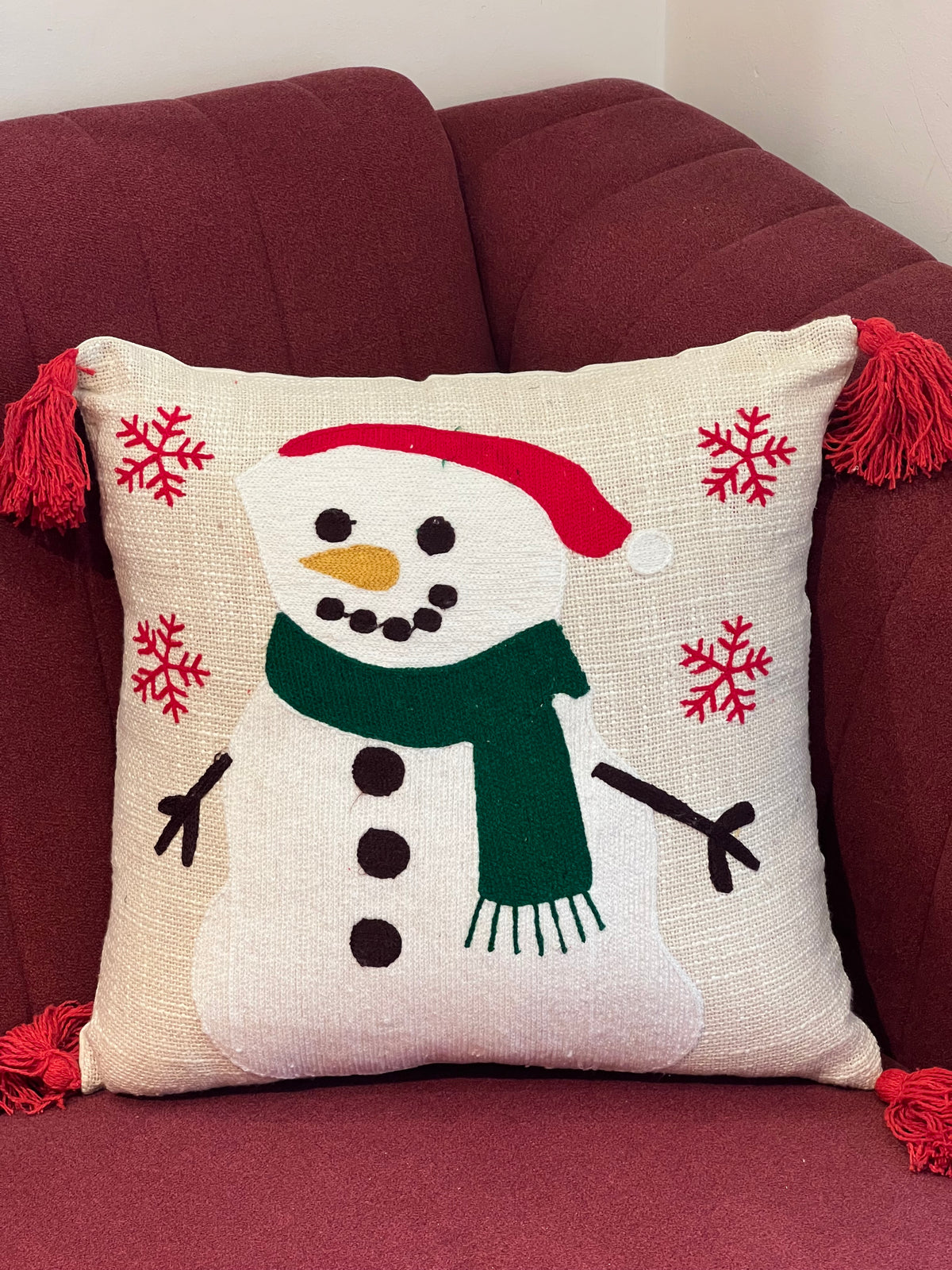 Xmas theme cushion cover 16*16