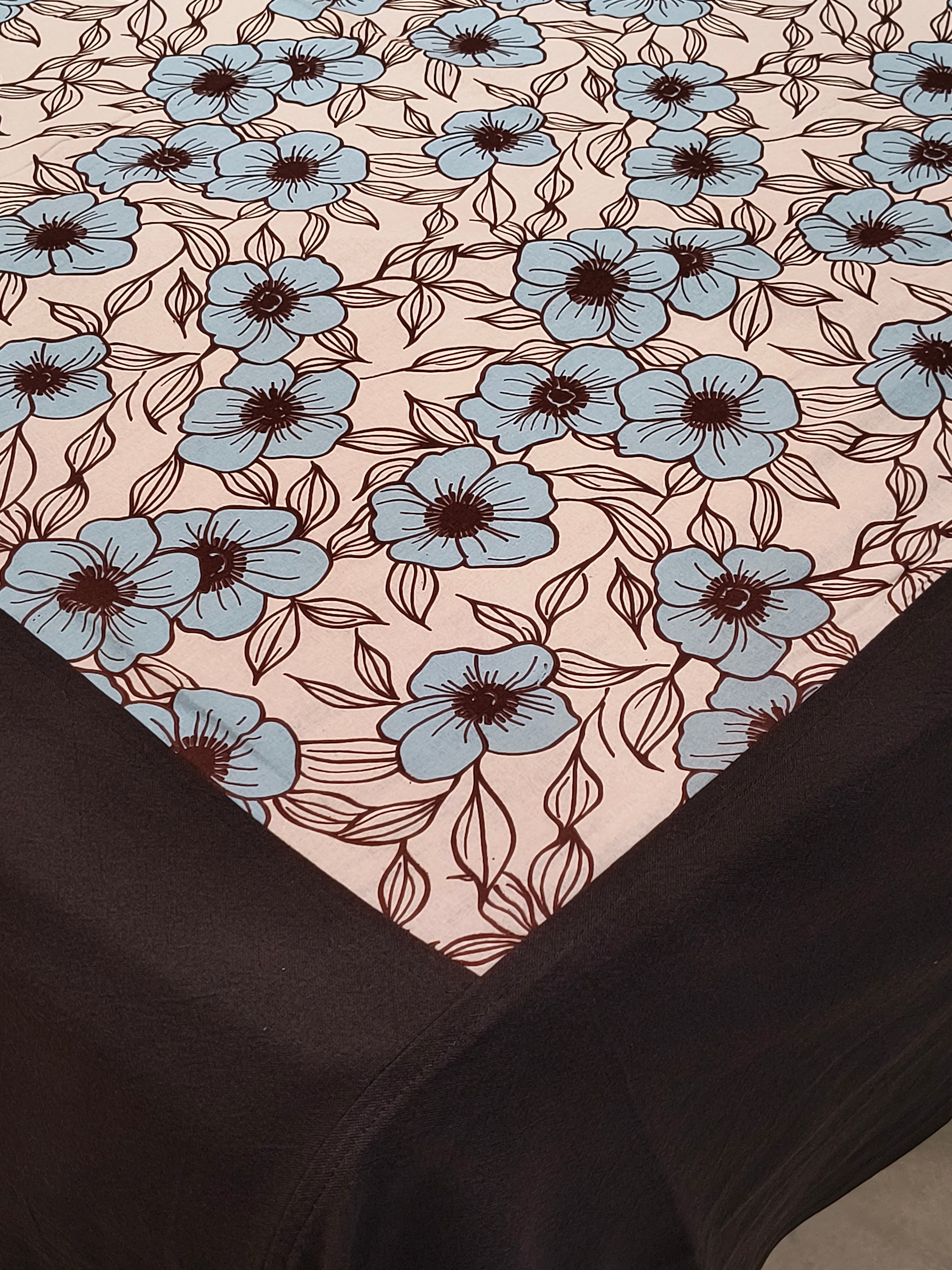 Queen Border Bedsheet Set