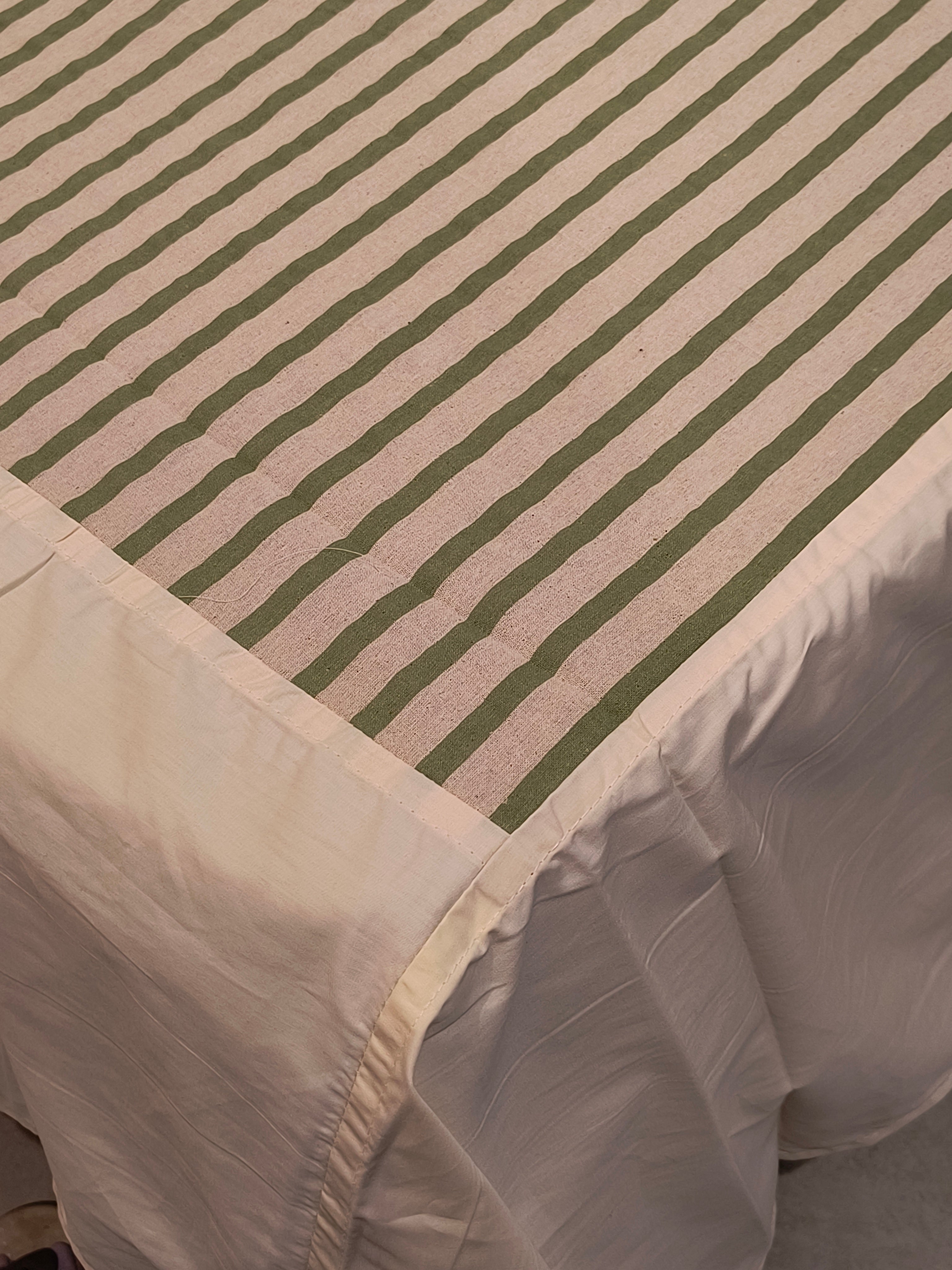 Queen Border Bedsheet Set
