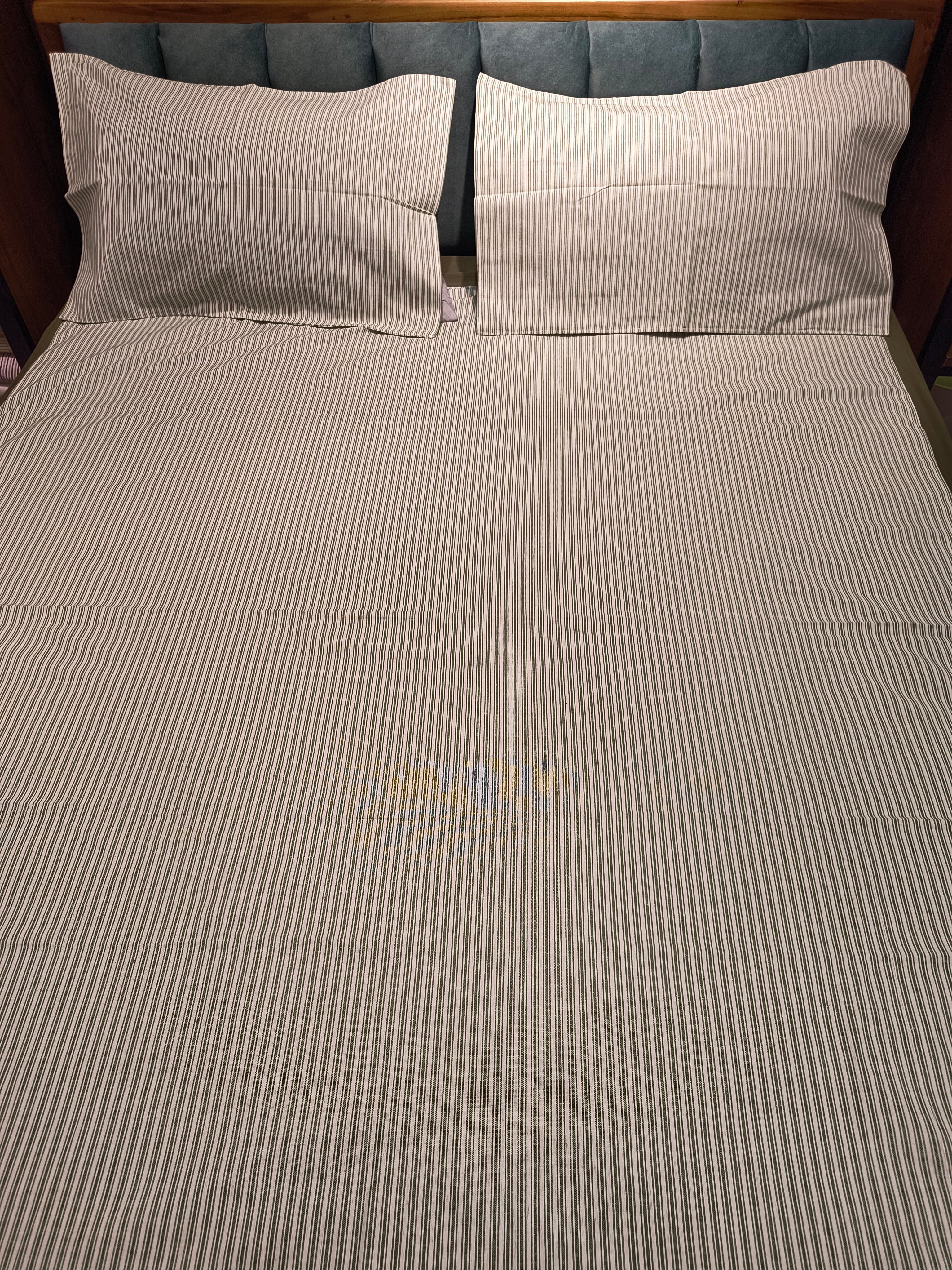Queen Border Bedsheet Set