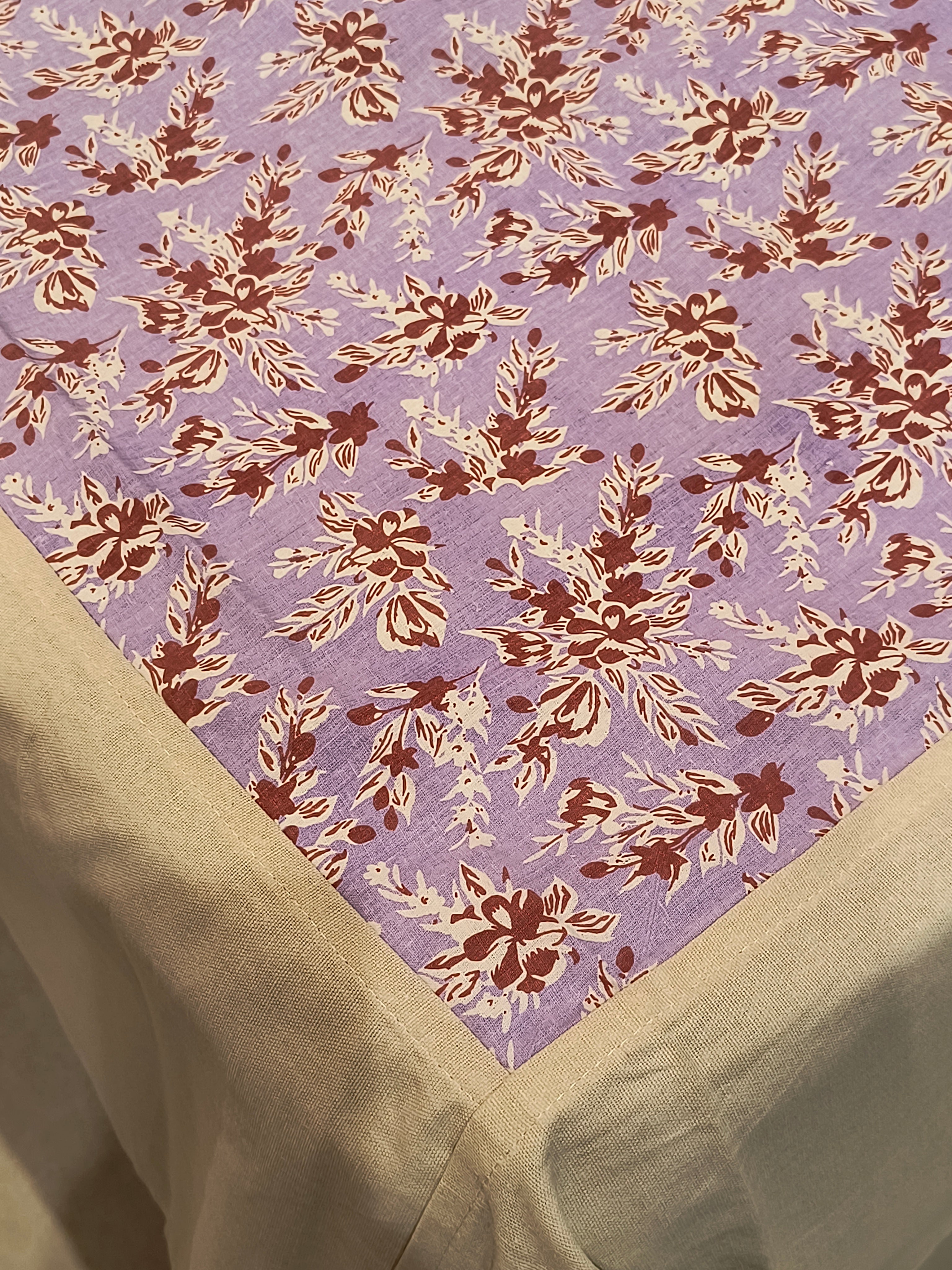 Queen Border Bedsheet Set