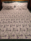 Queen Border Bedsheet Set