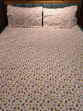 Queen Border Bedsheet Set