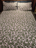 Queen Border Bedsheet Set