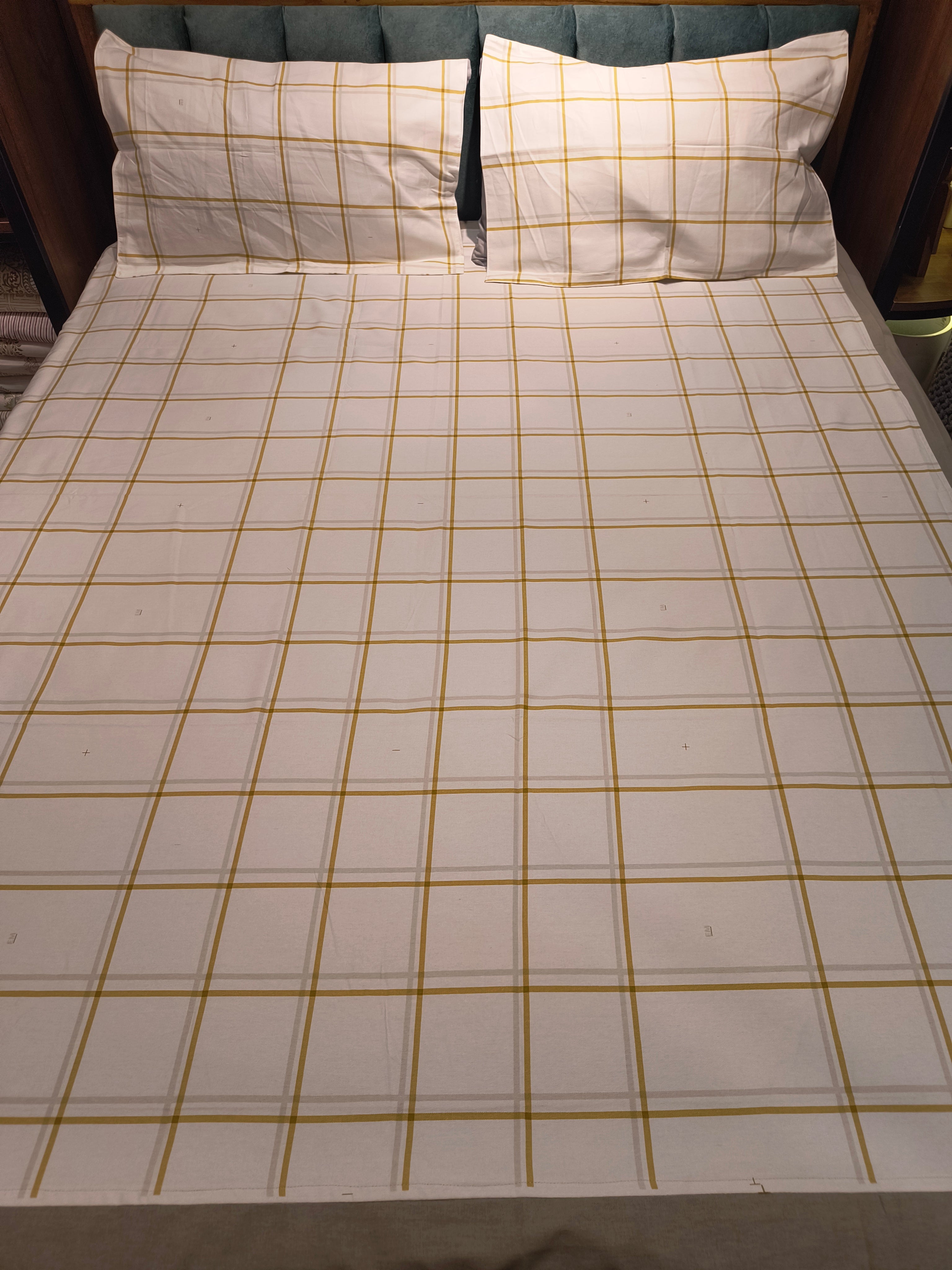 Queen Border Bedsheet Set