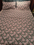 Queen Border Bedsheet Set