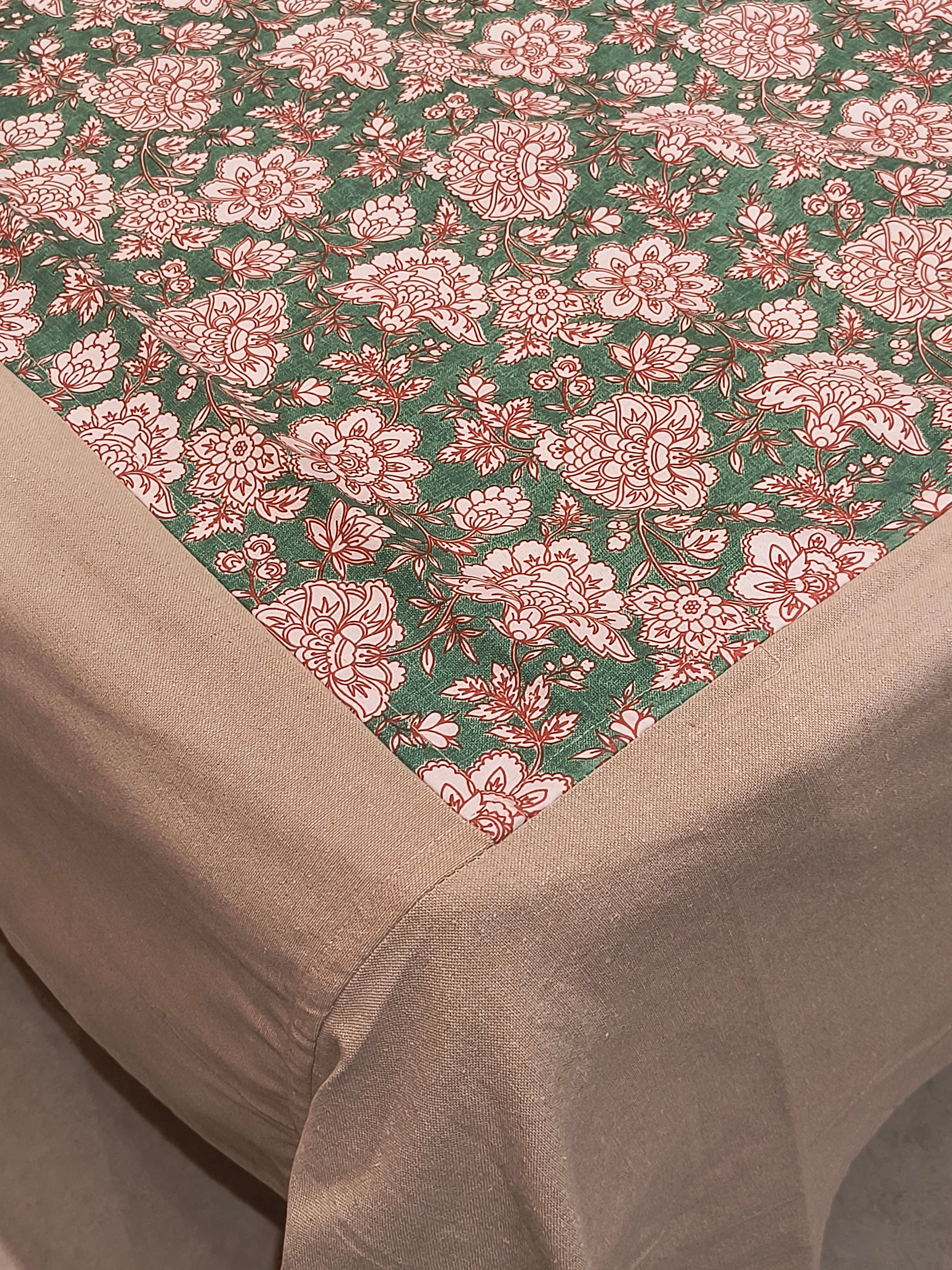 Queen Border Bedsheet Set