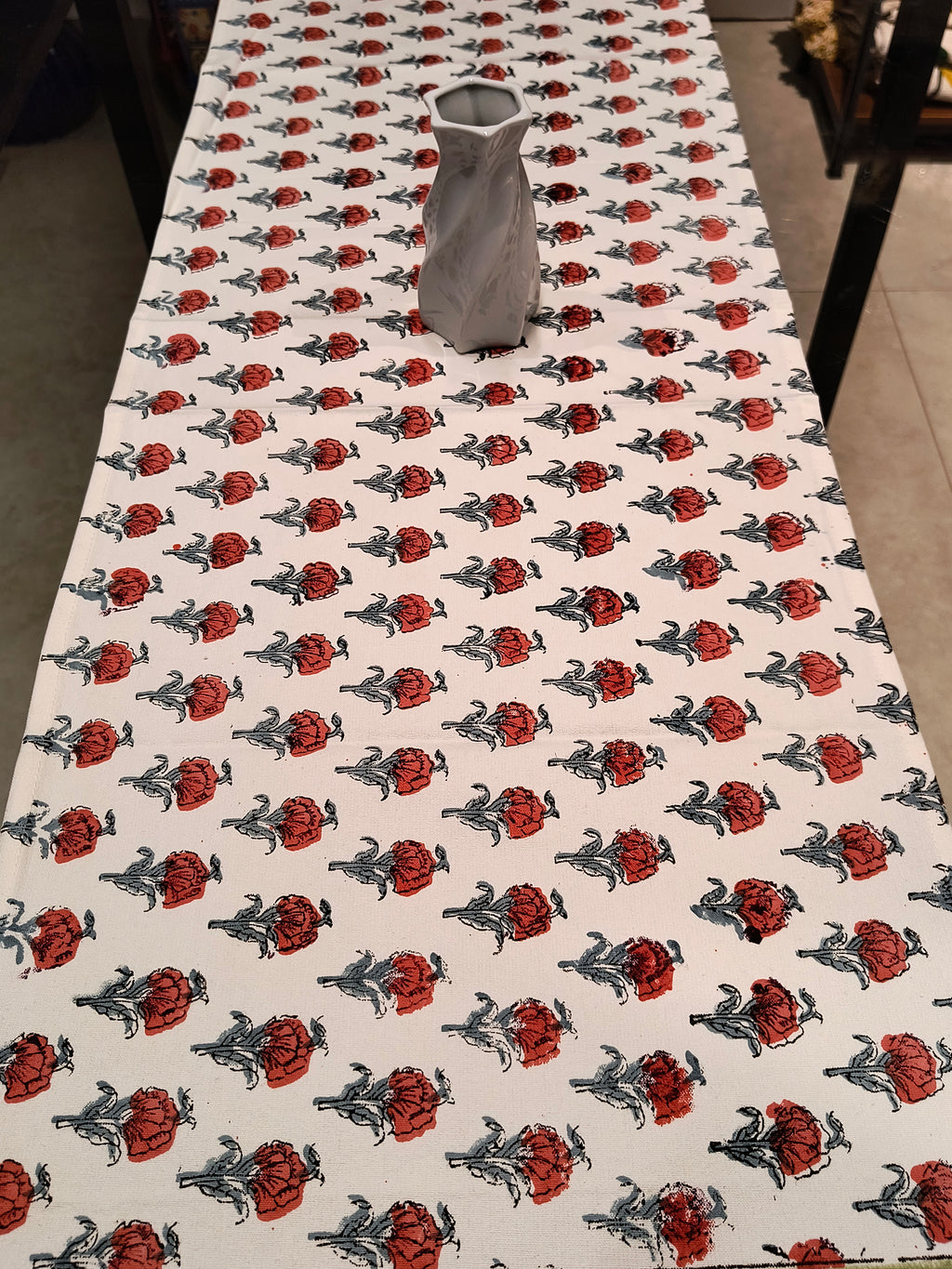 Hand Block Printed Table Runner