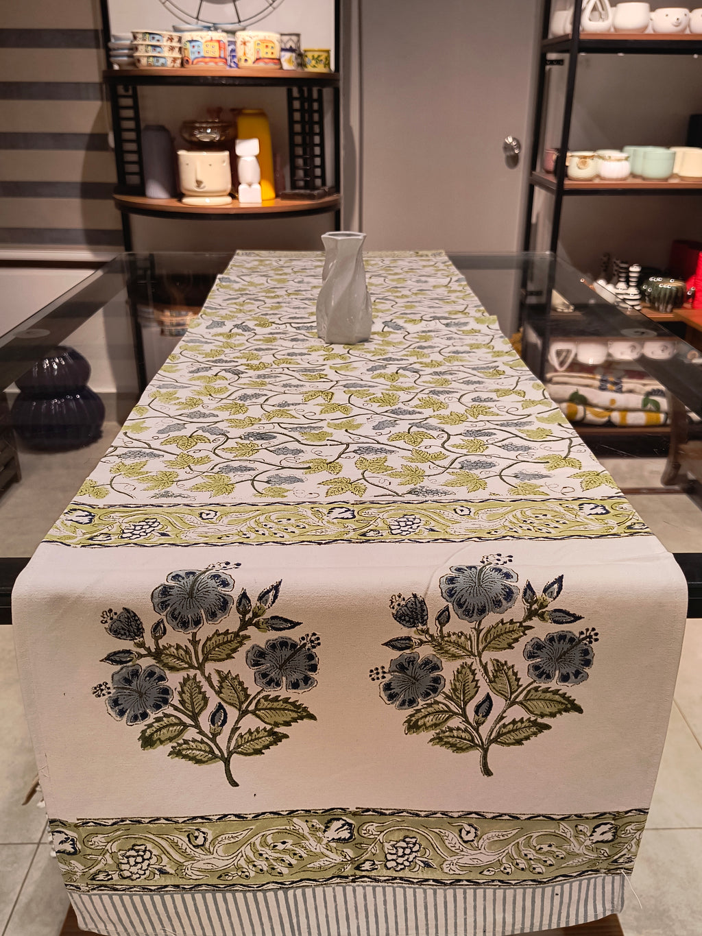 Hand Block Printed Table Runner