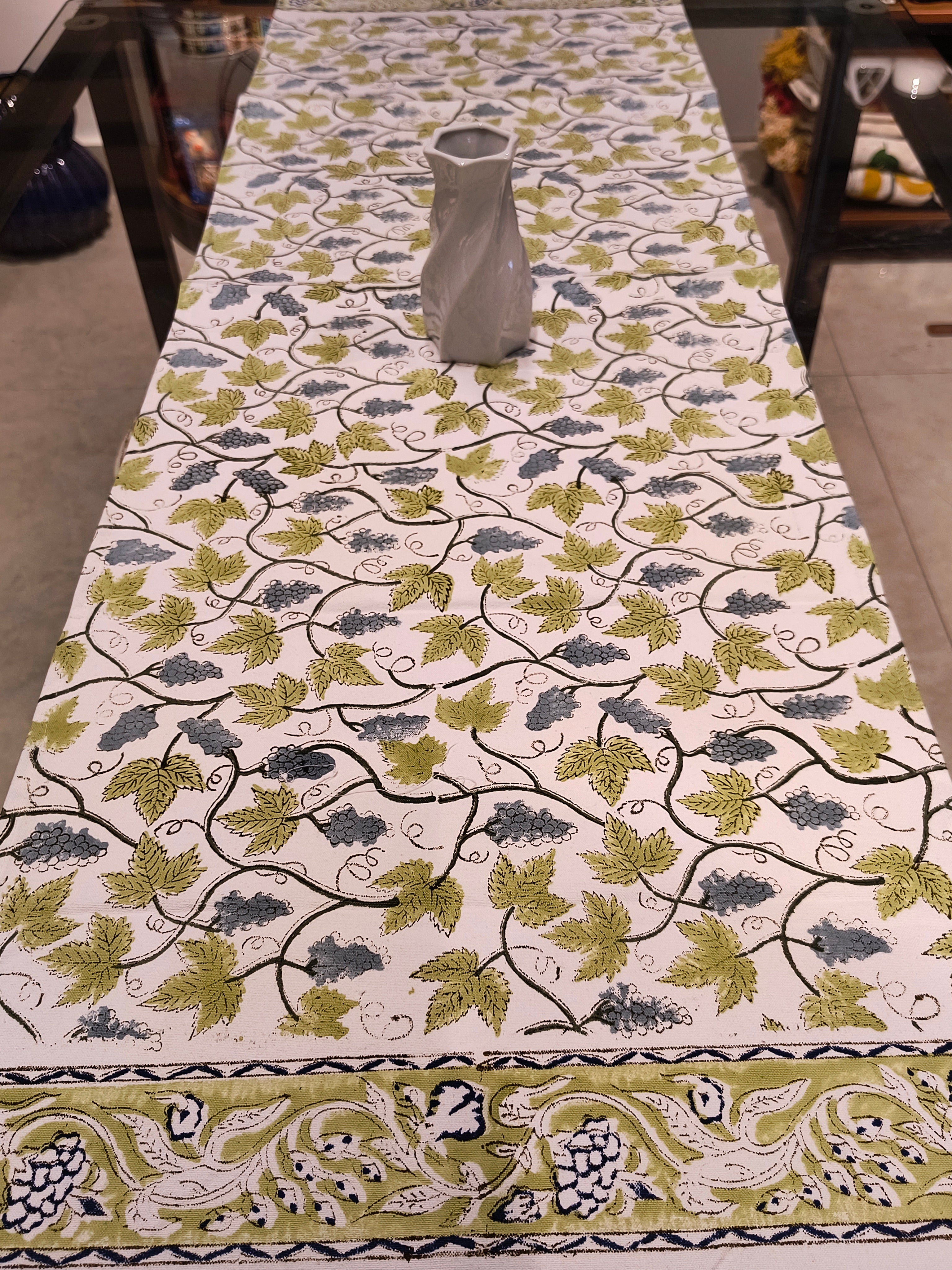 Hand Block Printed Table Runner