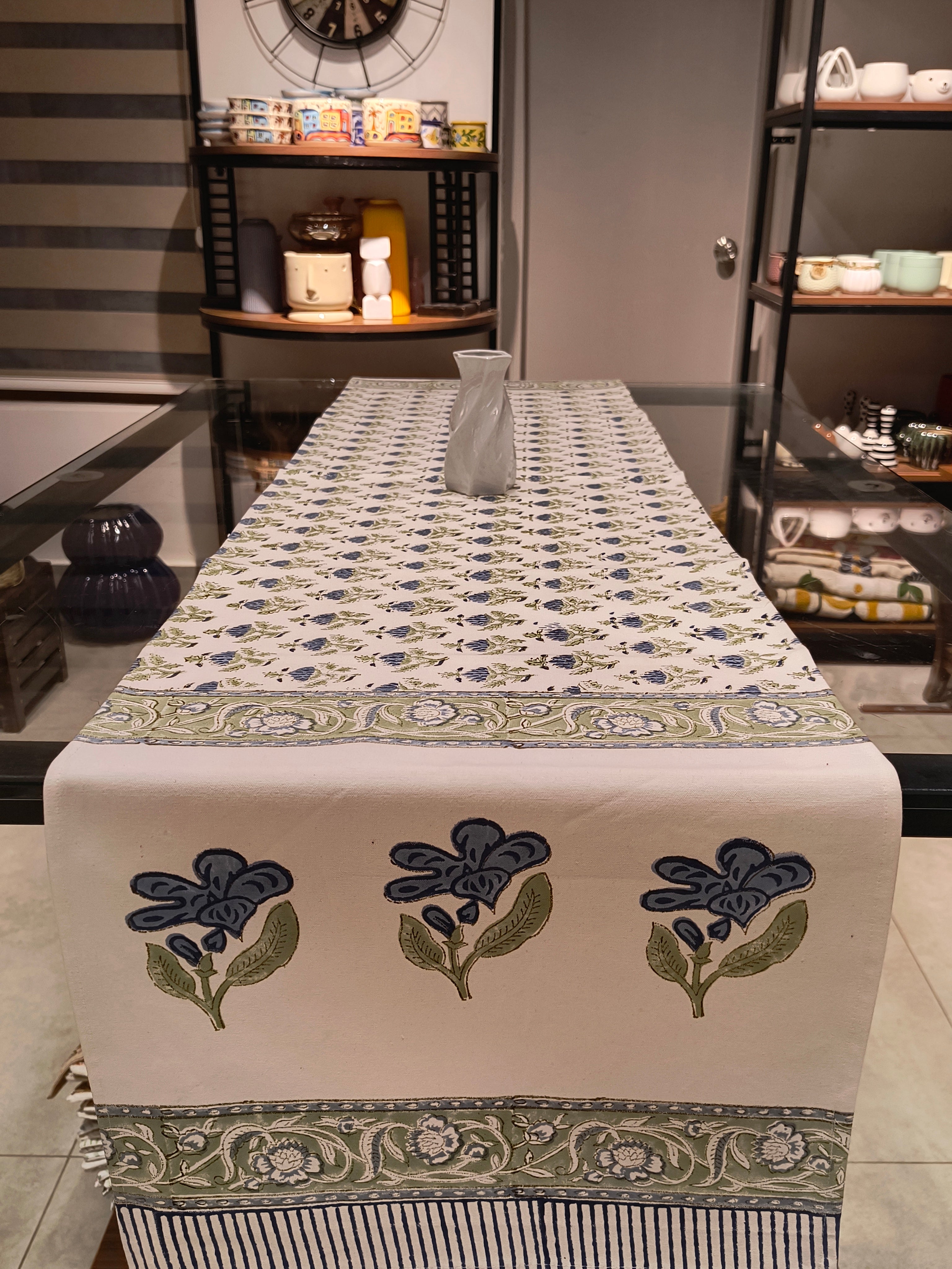 Hand Block Printed Table Runner