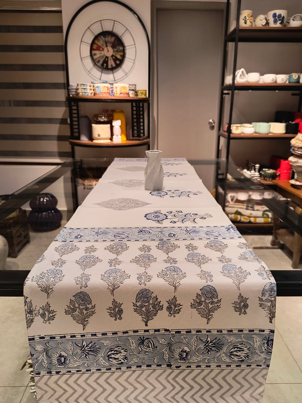 Hand Block Printed Table Runner
