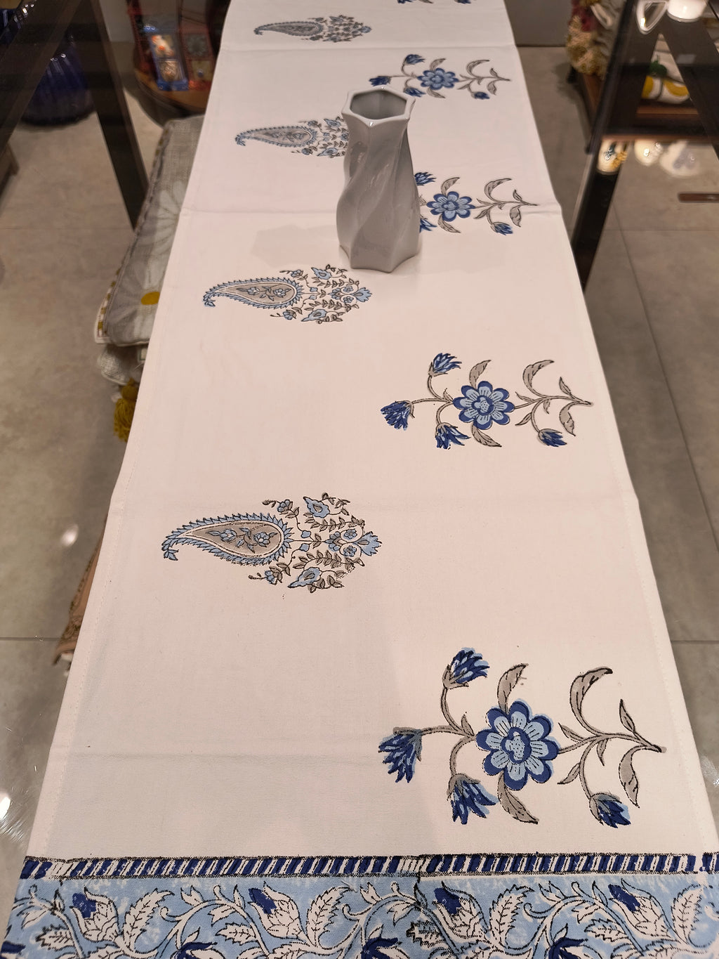 Hand Block Printed Table Runner