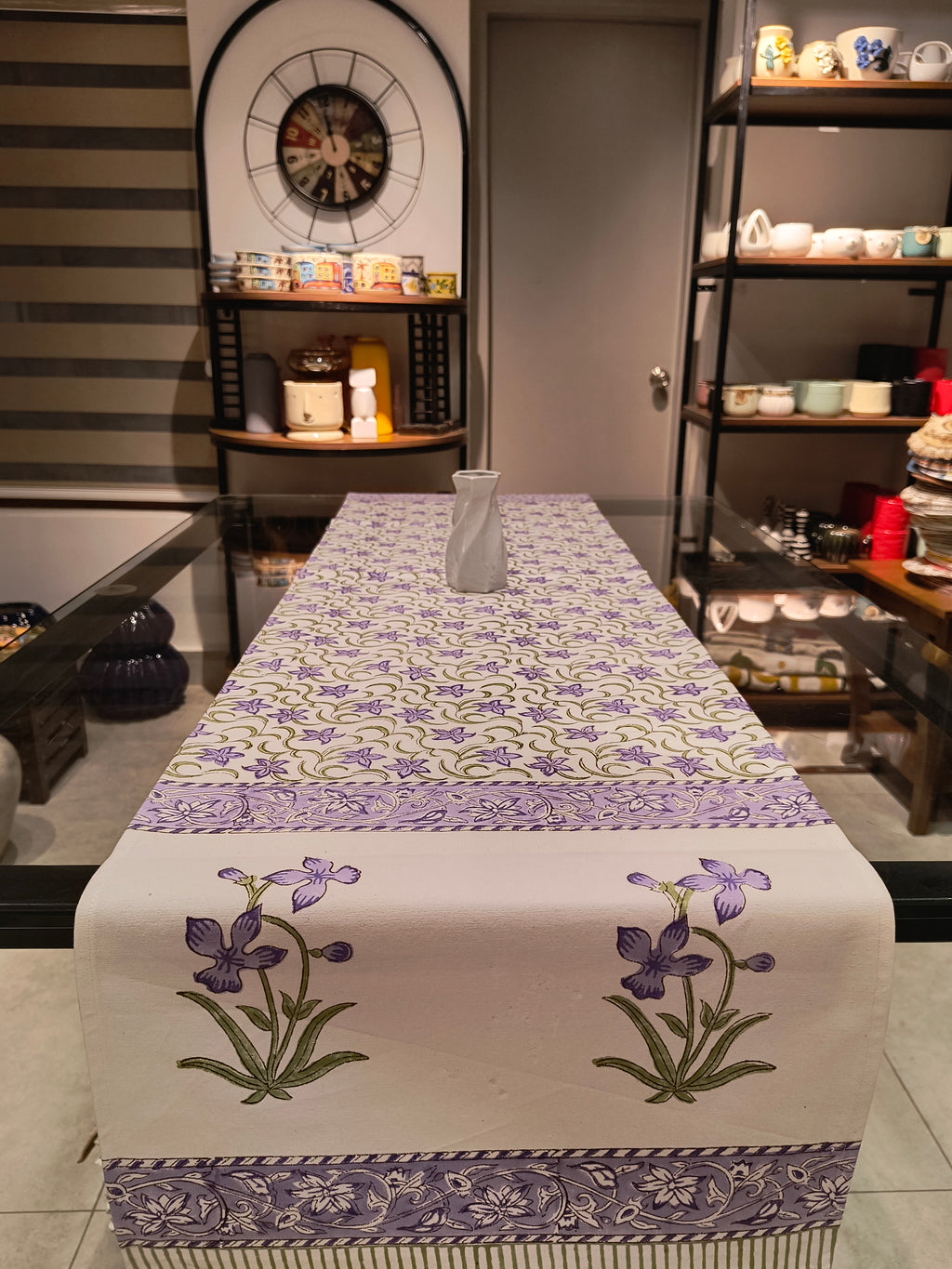 Hand Block Printed Table Runner