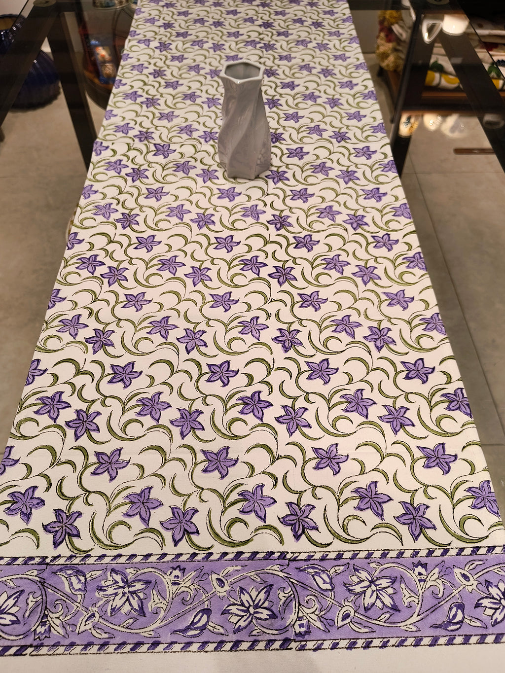 Hand Block Printed Table Runner