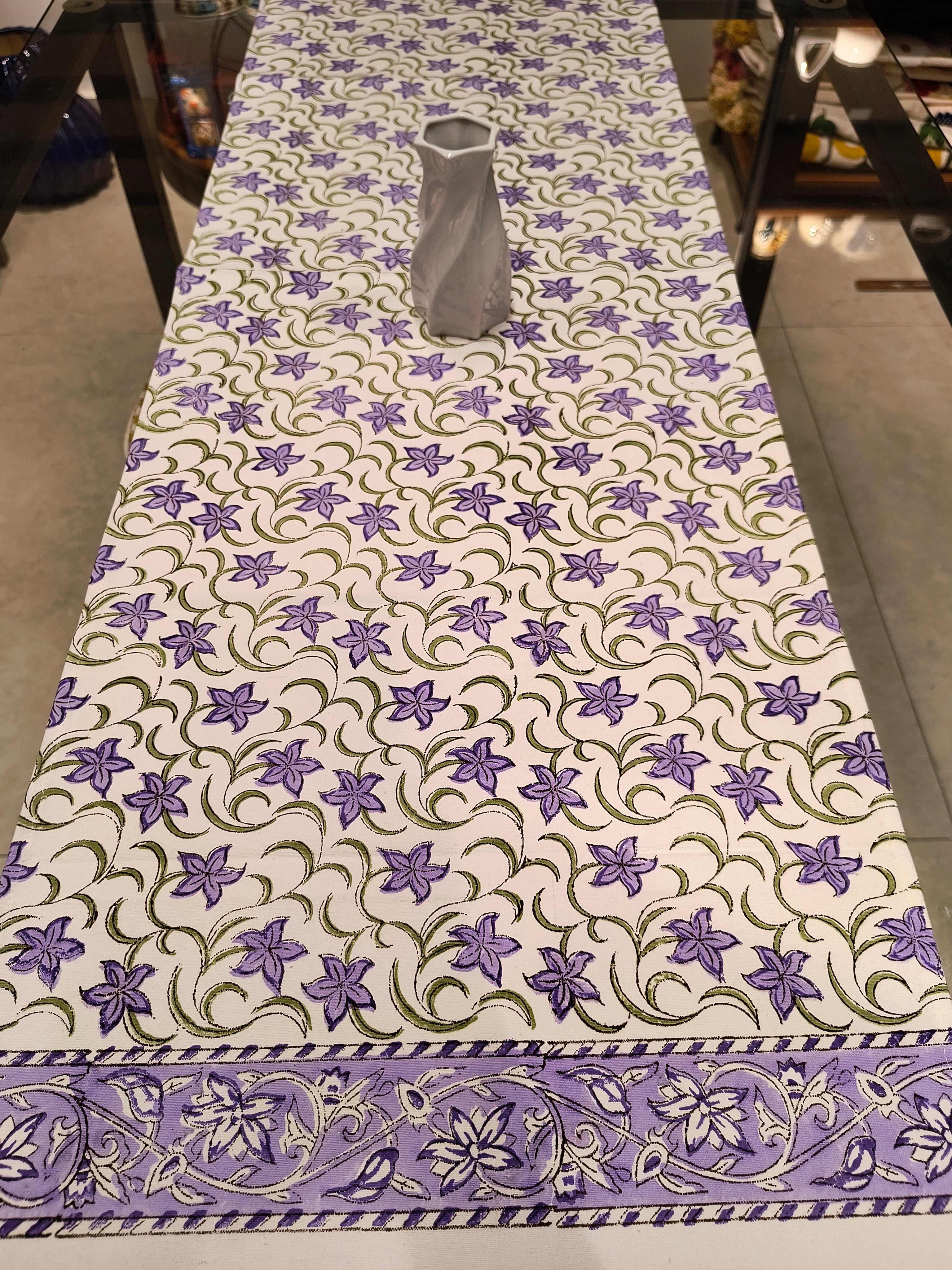 Hand Block Printed Table Runner