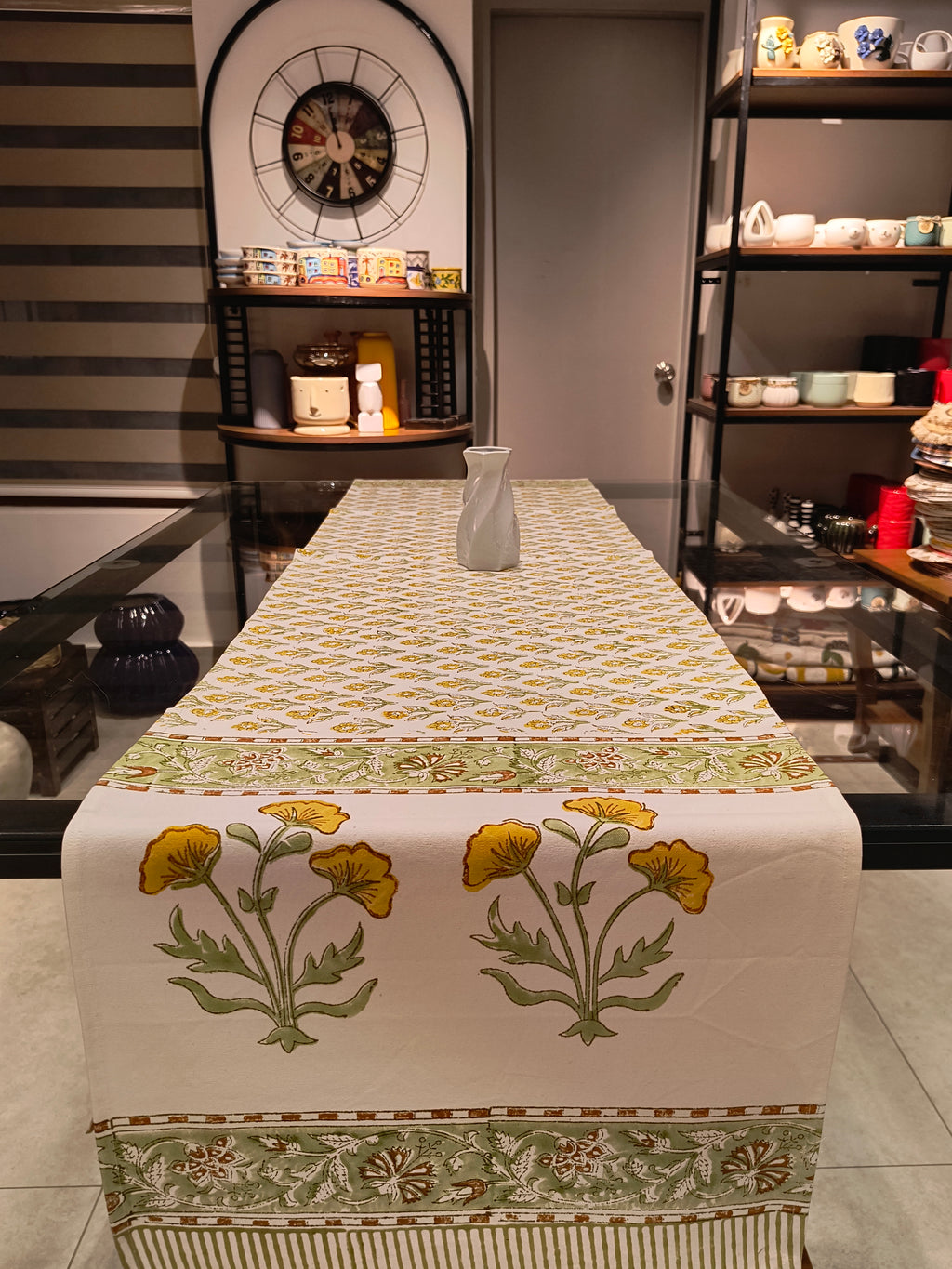 Hand Block Printed Table Runner