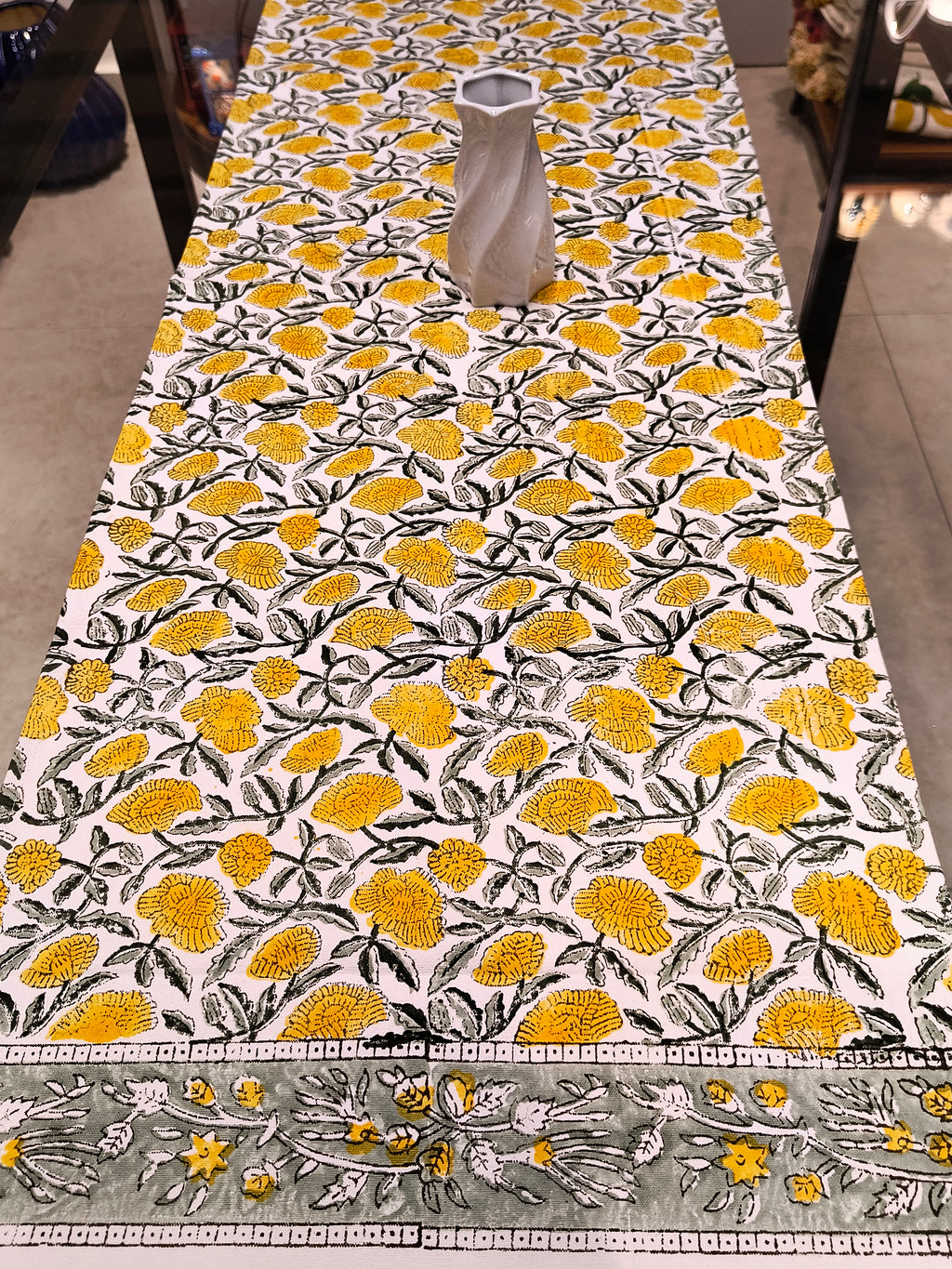 Hand Block Printed Table Runner