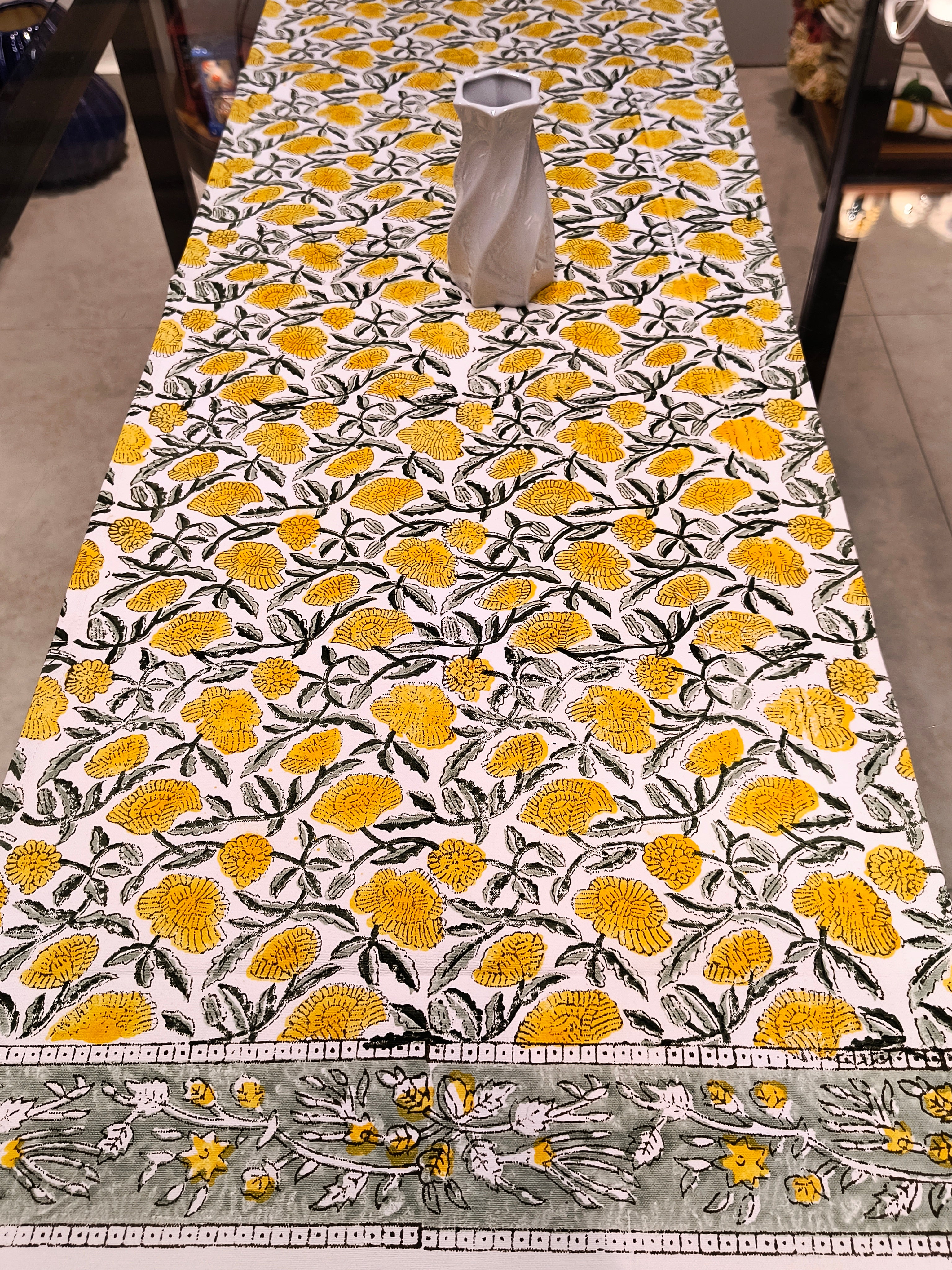 Hand Block Printed Table Runner