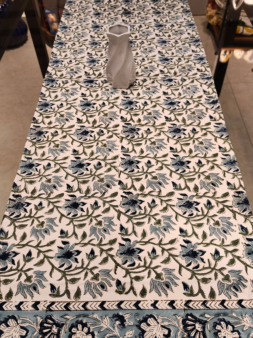 Hand Block Printed Table Runner