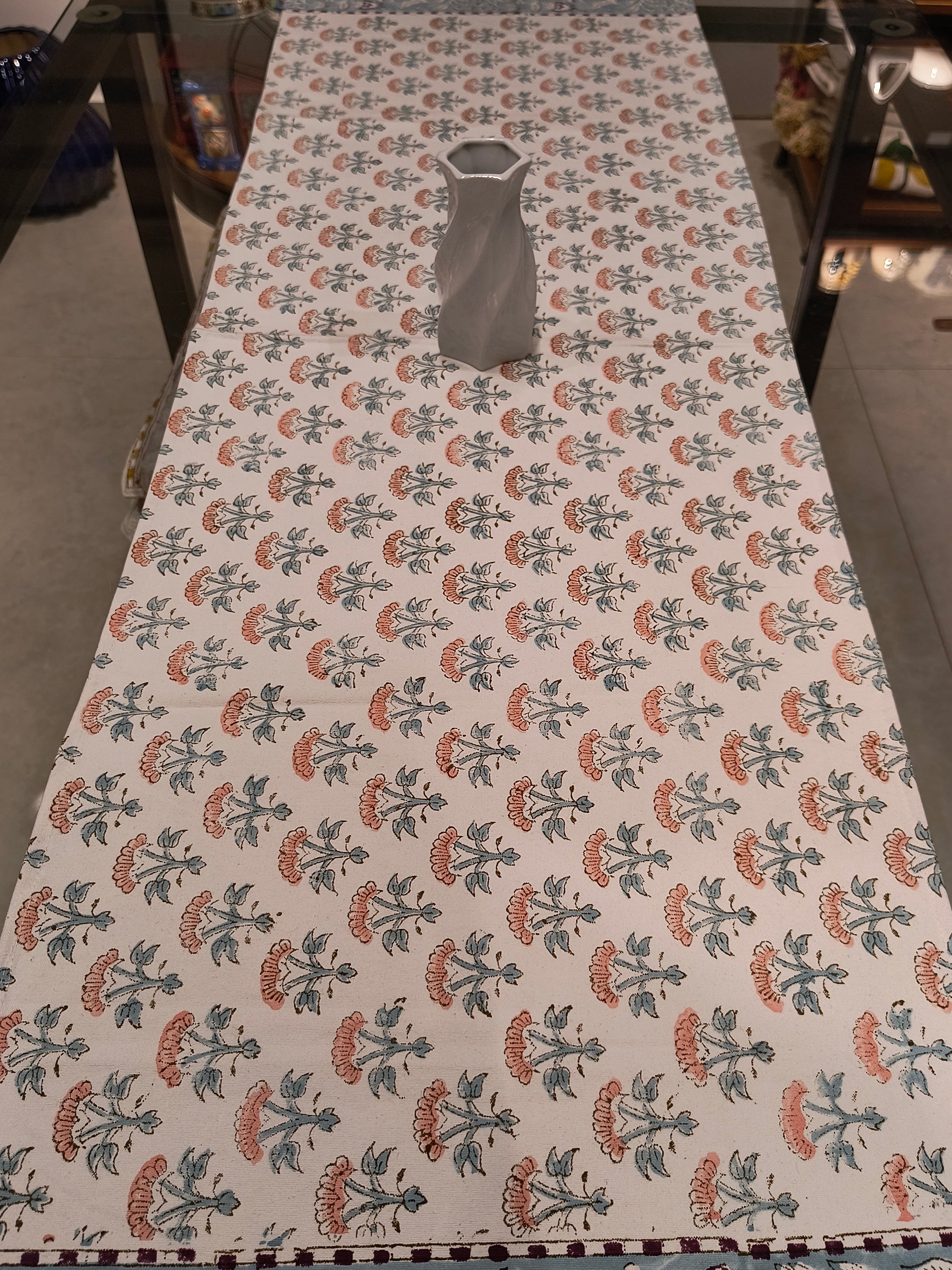 Hand Block Printed Table Runner