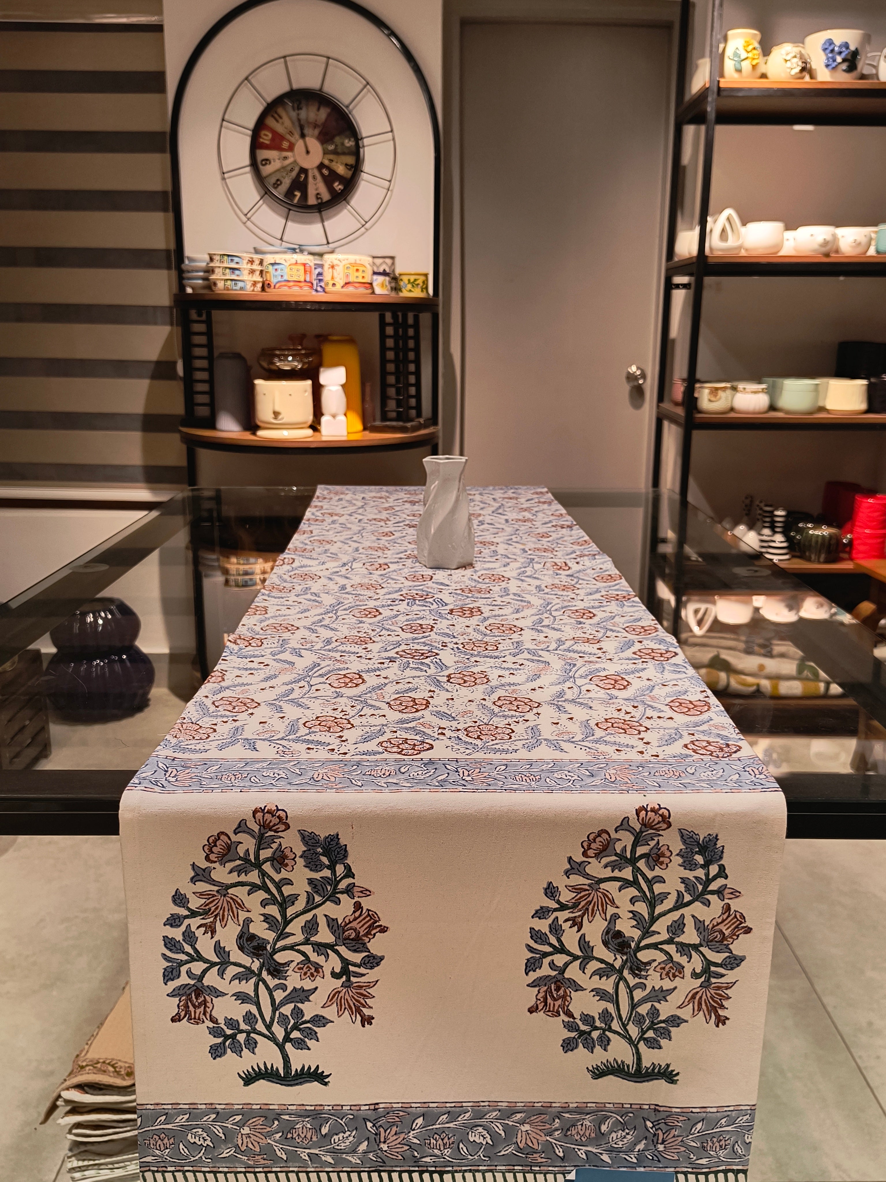 Hand Block Printed Table Runner