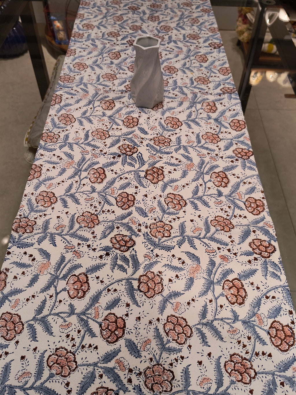 Hand Block Printed Table Runner