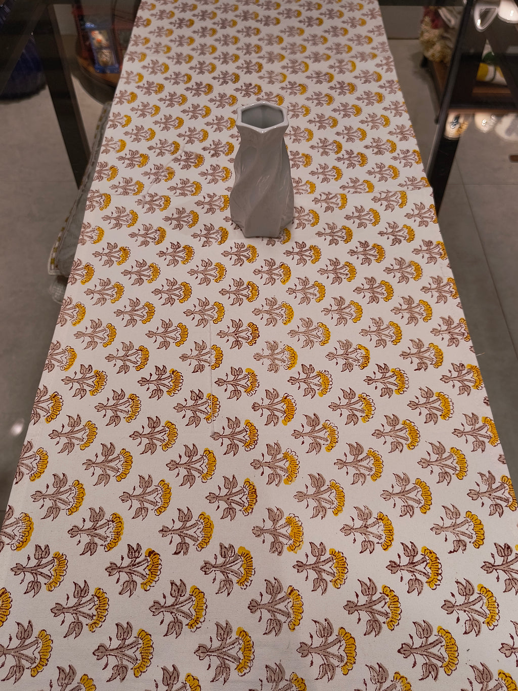 Hand Block Printed Table Runner