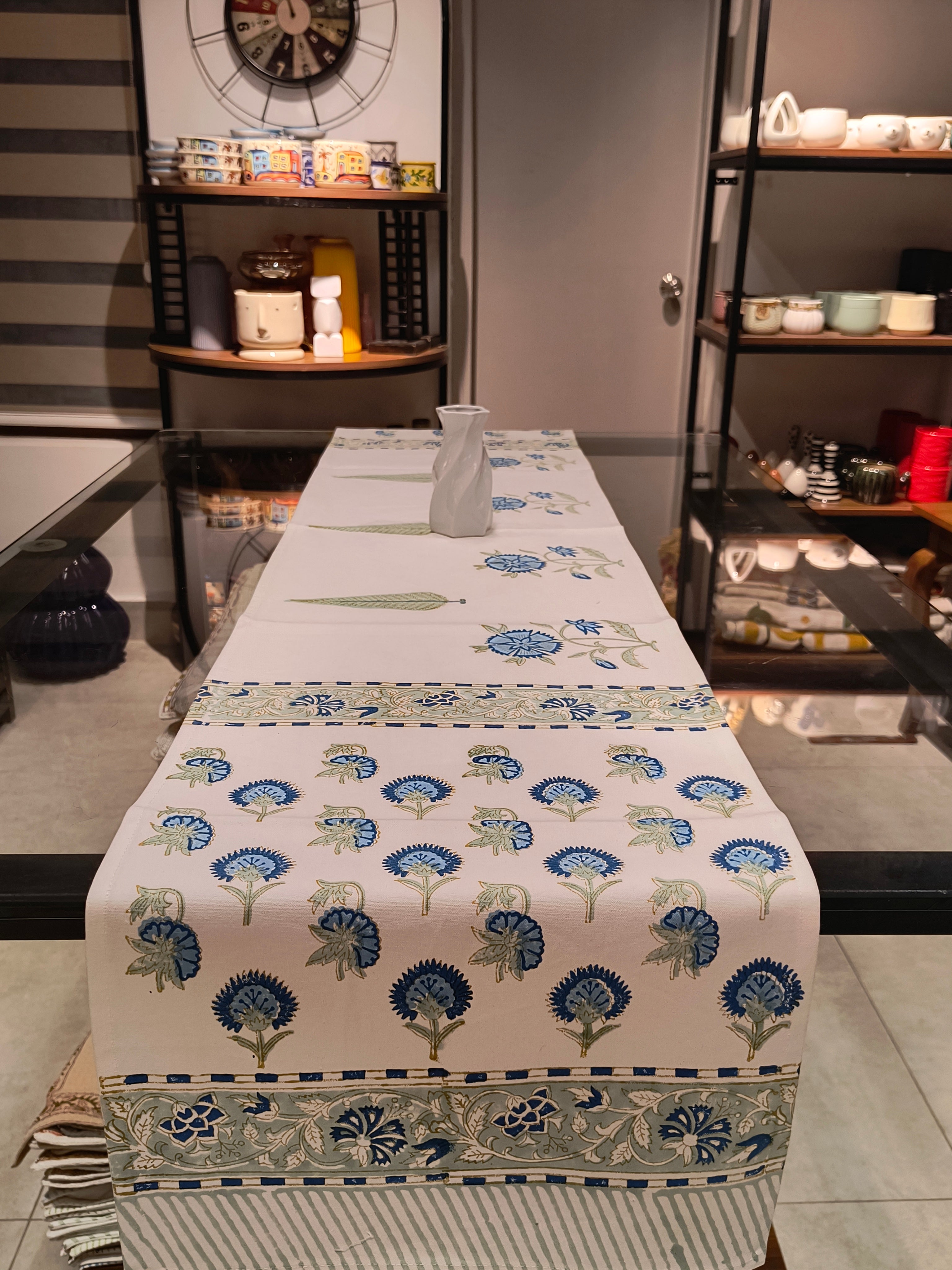 Hand Block Printed Table Runner